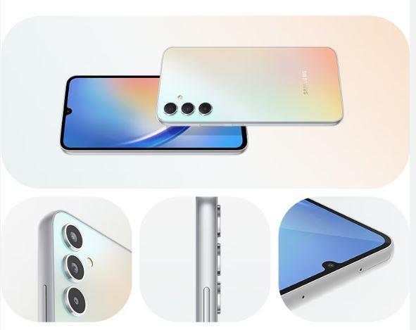 Мобильный телефон GALAXY A34 5G NFC 8/256GB SILVER SM-A346E SAMSUNG