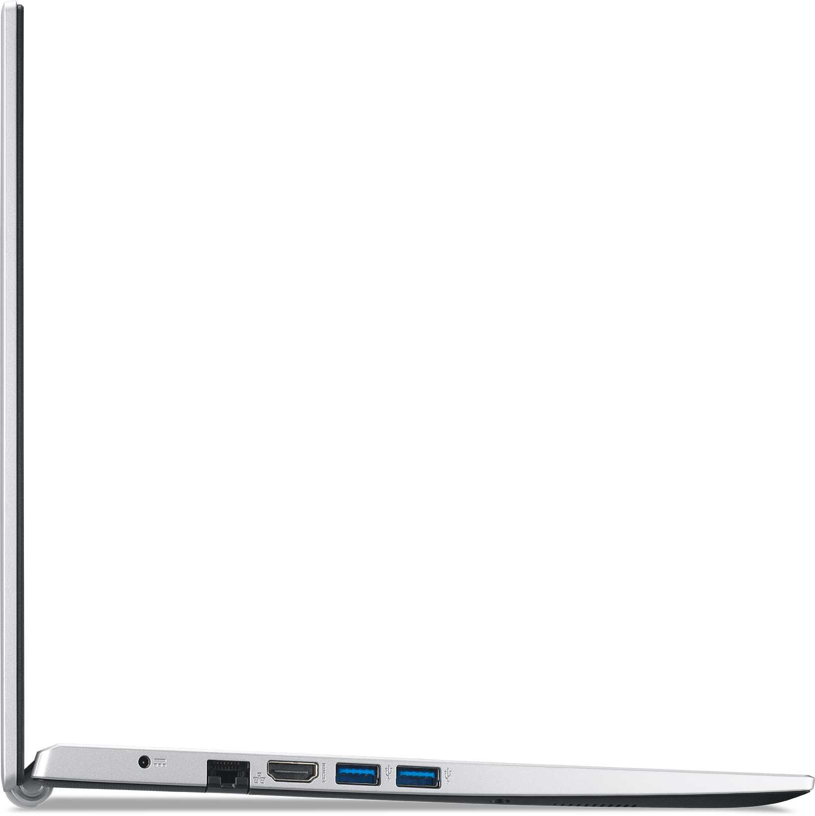 Ноутбук Acer Aspire 3 A317-53-526H Core i5 1135G7 16Gb SSD512Gb Intel Iris Xe graphics 17.3" IPS FHD (1920x1080) Windows 11 Home silver WiFi BT Cam (NX.AD0ER.01B) — фото 7