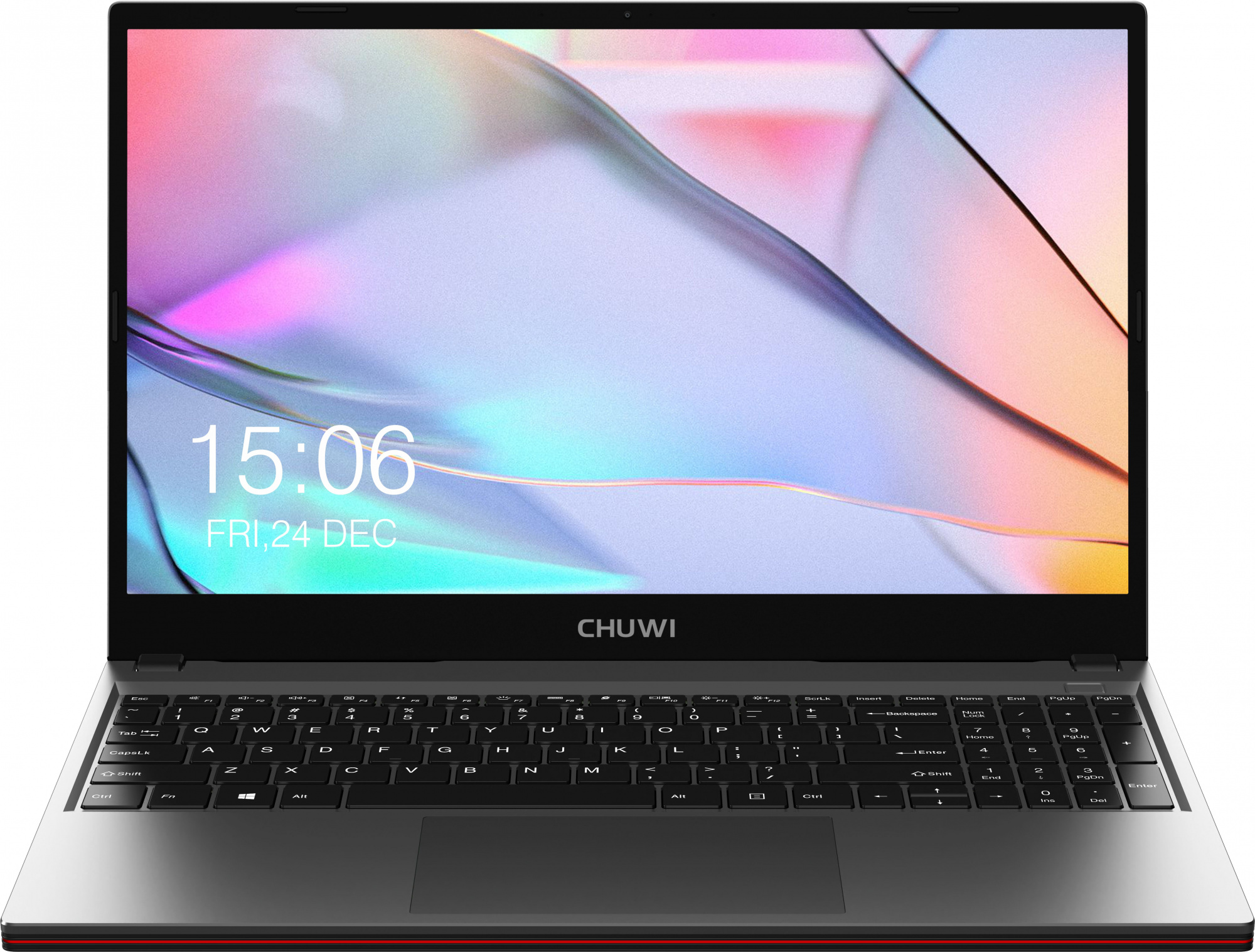 Ноутбук Chuwi Corebook Xpro Core i5 1235U 8Gb SSD512Gb Intel Iris Xe graphics 15.6" IPS FHD (1920x1080) Windows 11 Home grey WiFi BT Cam 6060mAh