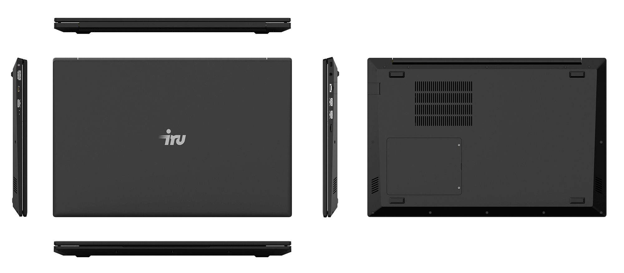 Ноутбук IRU Калибр 15TLI Core i5 1135G7 8Gb SSD256Gb Intel Iris Xe graphics 15.6" IPS FHD (1920x1080) Windows 11 trial (для ознакомления) black WiFi BT Cam 7200mAh (1906751) — фото 6
