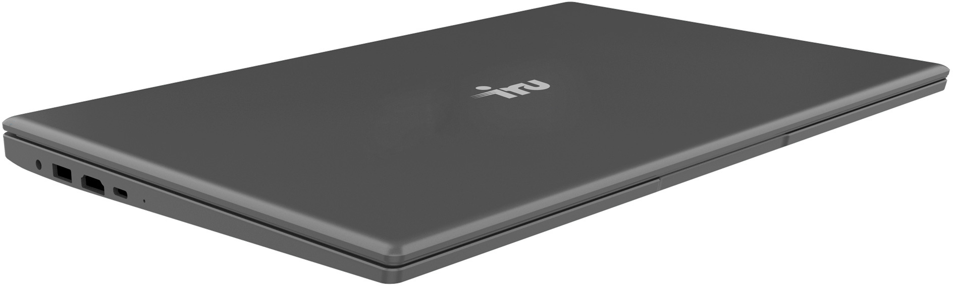 Ноутбук IRU Калибр 14TLH Core i3 1115G4 8Gb SSD256Gb Intel Iris Xe 14.1" IPS FHD (1920x1080) Free DOS grey WiFi BT Cam 4500mAh (1909150) — фото 2