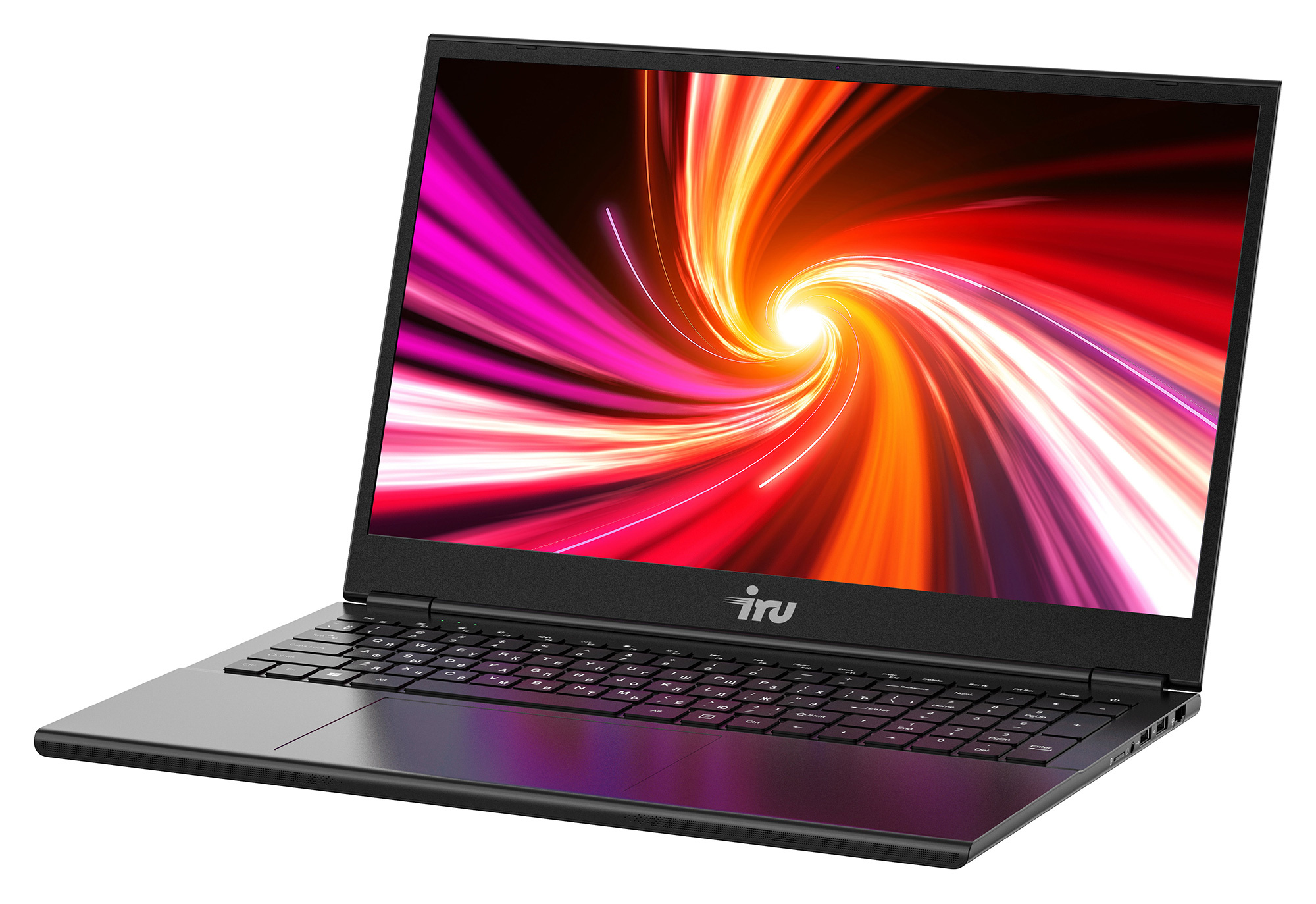 Ноутбук IRU Калибр 17TLI Core i5 1135G7 8Gb SSD256Gb Intel Iris Xe 17.3" IPS FHD (1920x1080) Free DOS grey WiFi BT Cam 4800mAh (1911230) — фото 7