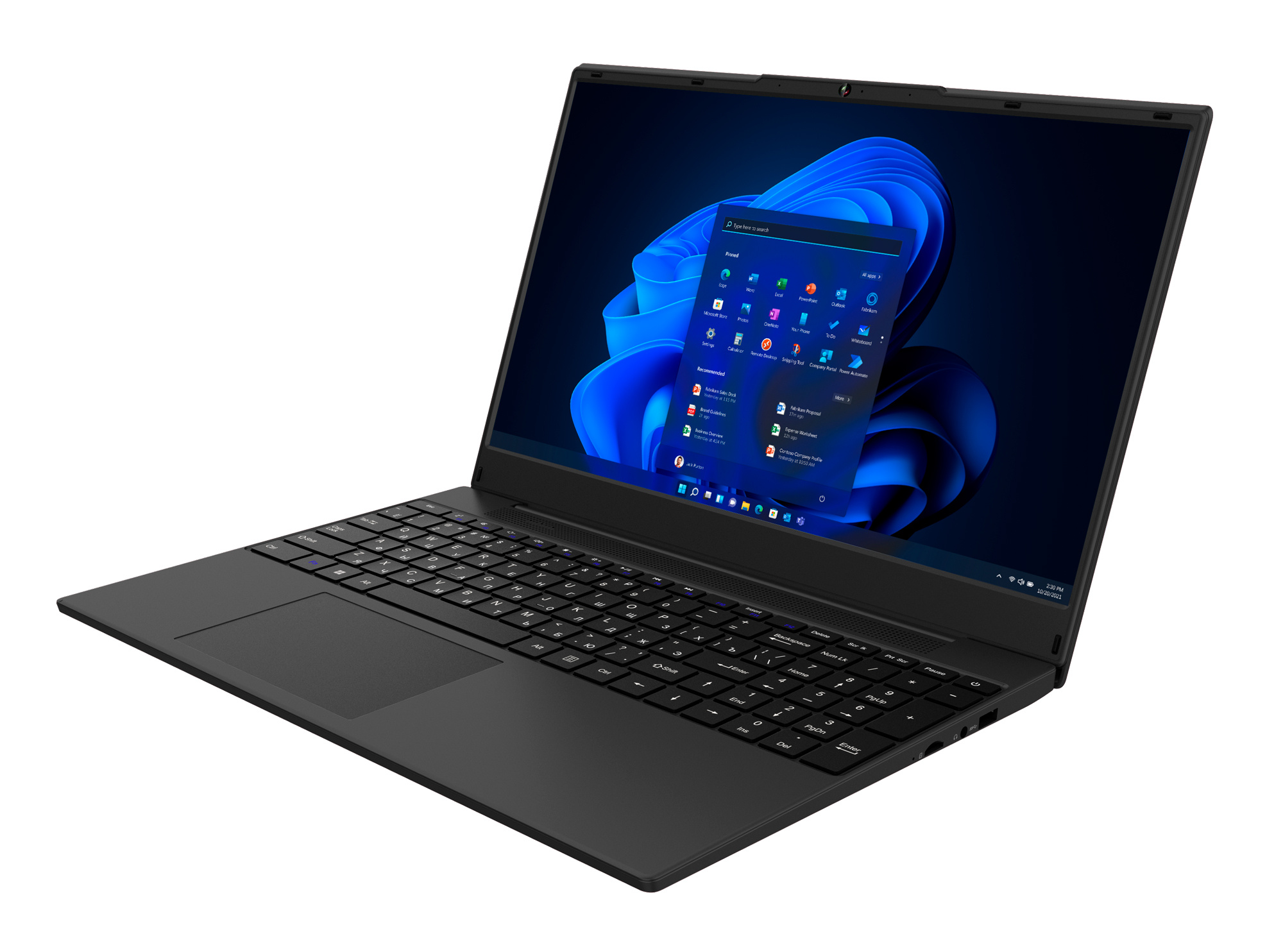 Ноутбук IRU Калибр 15TLG Core i3 1115G4 8Gb SSD256Gb Intel UHD Graphics G4 15.6" IPS FHD (1920x1080) Windows 11 trial (для ознакомления) black WiFi BT Cam 4000mAh (1911352) — фото 5