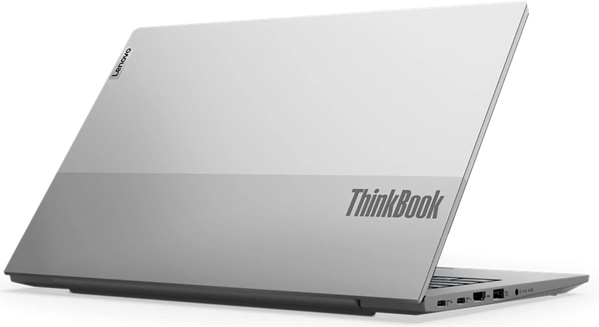 Ноутбук Lenovo Thinkbook 14 G2 ITL Core i5 1135G7 8Gb SSD512Gb Intel Iris Xe graphics 14" TN FHD (1920x1080) noOS grey WiFi BT Cam (20VD017KUE) — фото 2