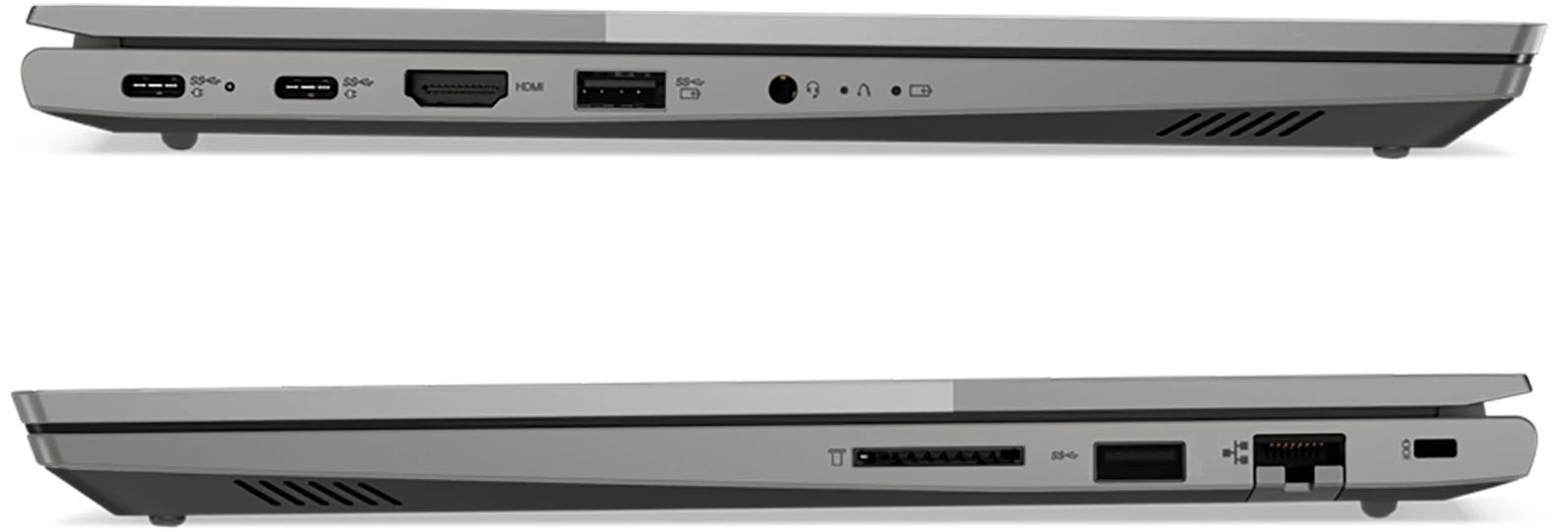 Ноутбук Lenovo Thinkbook 14 G2 ITL Core i5 1135G7 8Gb SSD512Gb Intel Iris Xe graphics 14" TN FHD (1920x1080) noOS grey WiFi BT Cam (20VD017KUE) — фото 3