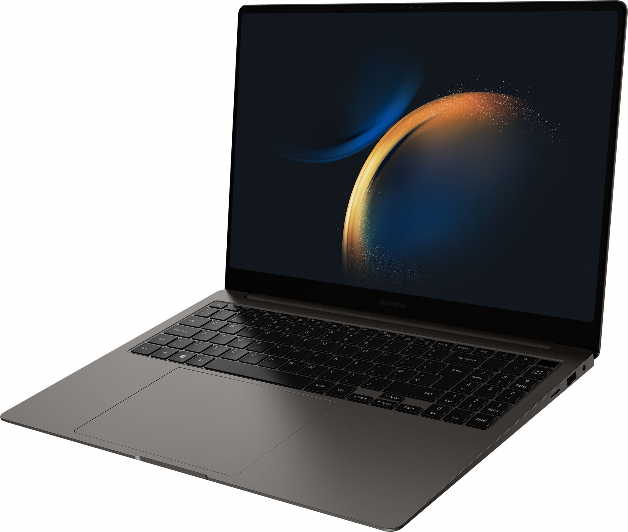 Ноутбук Samsung Galaxy Book 3 Ultra NP960 Core i7 13700H 16Gb SSD1Tb NVIDIA GeForce RTX4050 6Gb 16" AMOLED 3K (2880x1800) Windows 11 Home English 64 dk.grey WiFi BT Cam (NP960XFH-XA1US) — фото 14