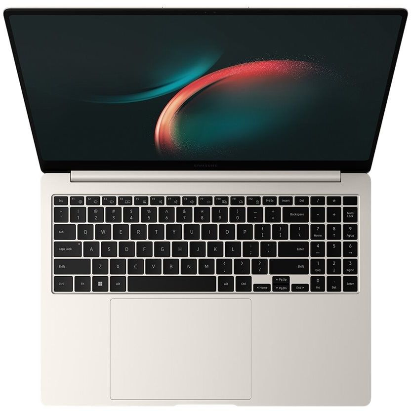 Ноутбук Samsung Galaxy Book 3 Pro NP960 Core i7 1360P 16Gb SSD1Tb Intel Iris Xe graphics 16" AMOLED 3K (2880x1800) Windows 11 Home English 64 beige WiFi BT Cam (NP960XFG-KA1US) — фото 2
