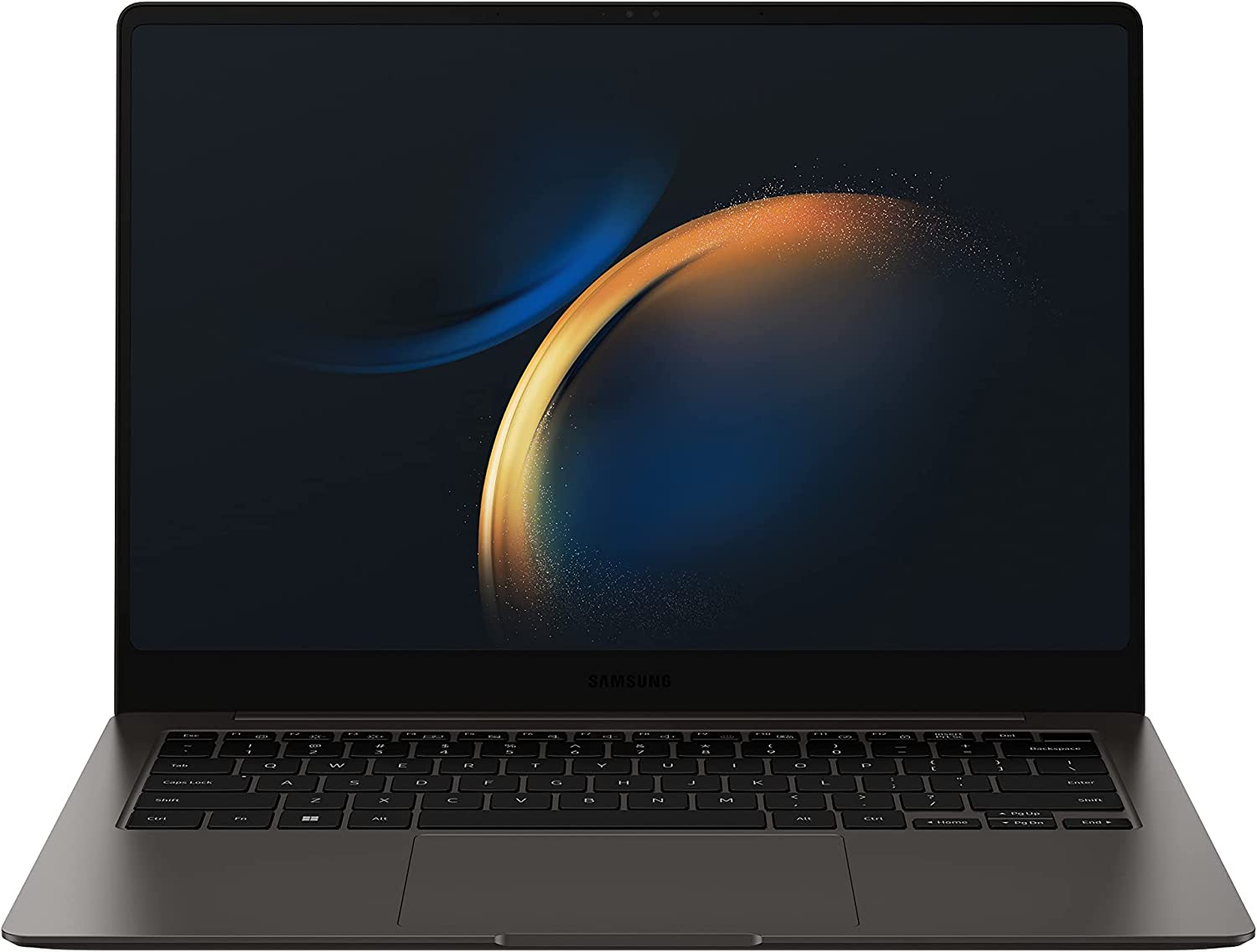 Ноутбук Samsung Galaxy Book 3 Pro NP944 Core i5 1340P 16Gb SSD512Gb Intel Iris Xe graphics 14" AMOLED 3K (2880x1800) Windows 11 Professional dk.grey WiFi BT Cam 4081mAh (NP944XFG-KC2US) — фото 3