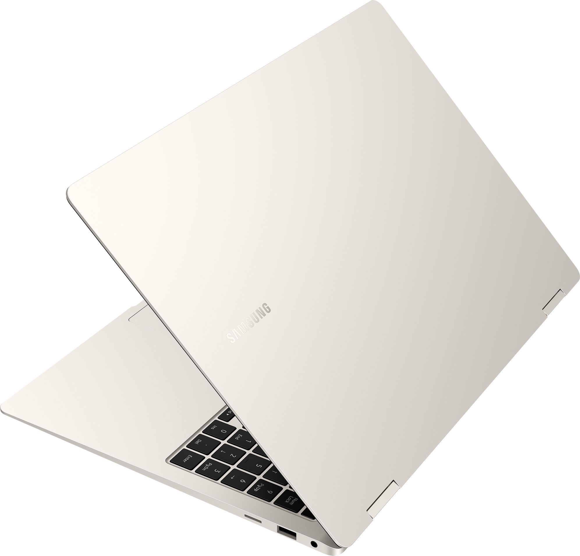 Ноутбук Samsung Galaxy Book 3 Pro 360 NP960 Core i7 1360P 16Gb SSD1Tb Intel Iris Xe graphics 16" AMOLED Touch 3K (2880x1800) Windows 11 Home English 64 beige WiFi BT Cam (NP960QFG-KB1US) — фото 16