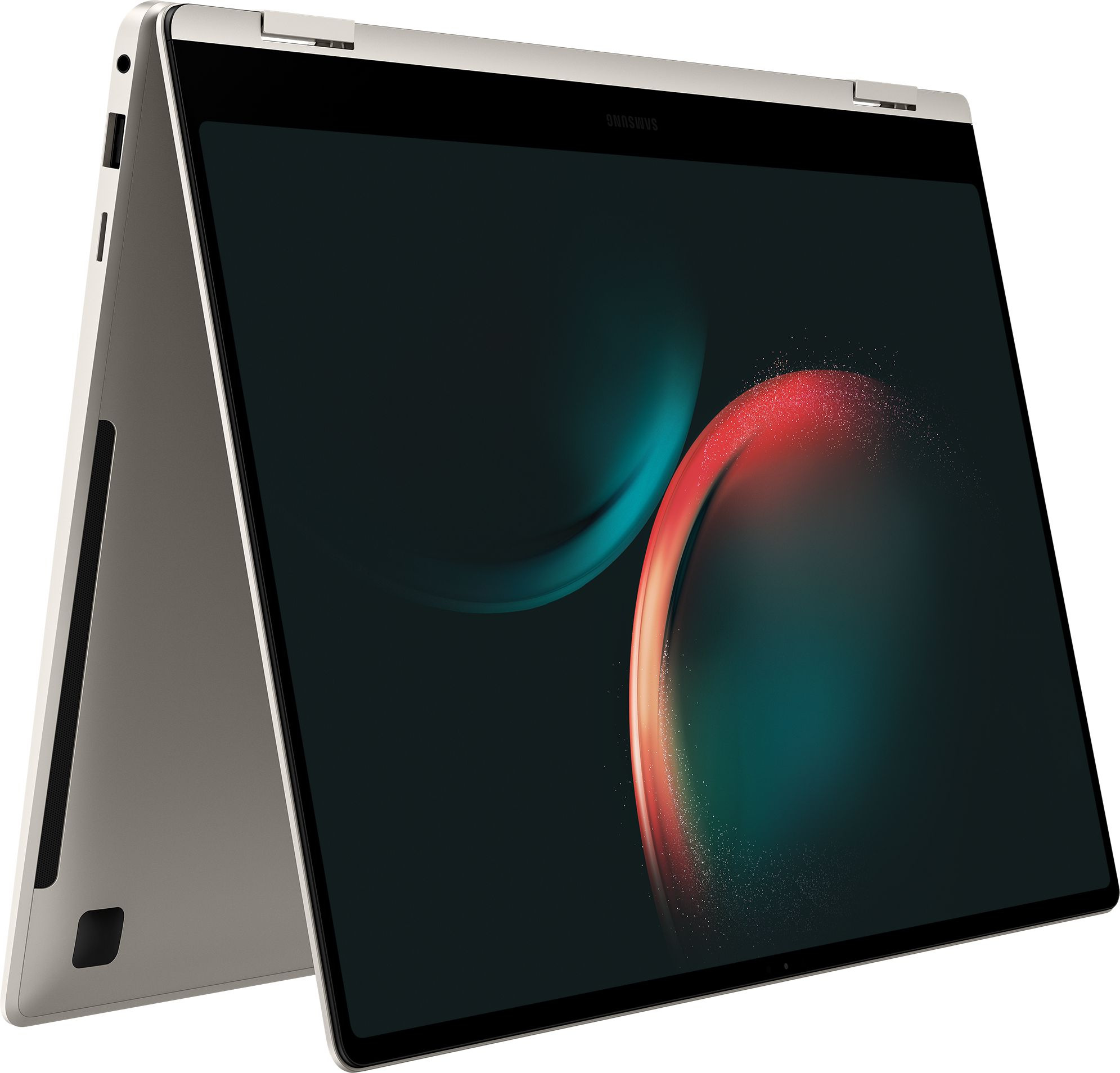 Ноутбук Samsung Galaxy Book 3 Pro 360 NP960 Core i7 1360P 16Gb SSD1Tb Intel Iris Xe graphics 16" AMOLED Touch 3K (2880x1800) Windows 11 Home English 64 beige WiFi BT Cam (NP960QFG-KB1US) — фото 17