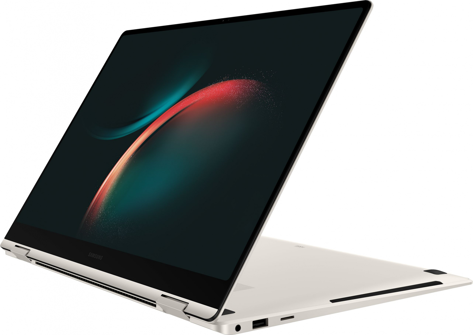 Ноутбук Samsung Galaxy Book 3 Pro 360 NP960 Core i7 1360P 16Gb SSD1Tb Intel Iris Xe graphics 16" AMOLED Touch 3K (2880x1800) Windows 11 Home English 64 beige WiFi BT Cam (NP960QFG-KB1US) — фото 19