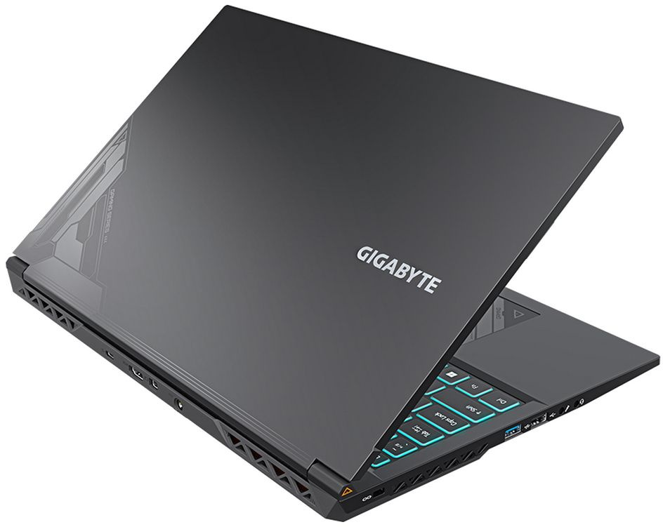 Ноутбук Gigabyte G5 Core i5 12500H 8Gb SSD512Gb NVIDIA GeForce RTX4050 6Gb 15.6" IPS FHD (1920x1080) noOS black WiFi BT Cam (MF-E2KZ333SD) — фото 5