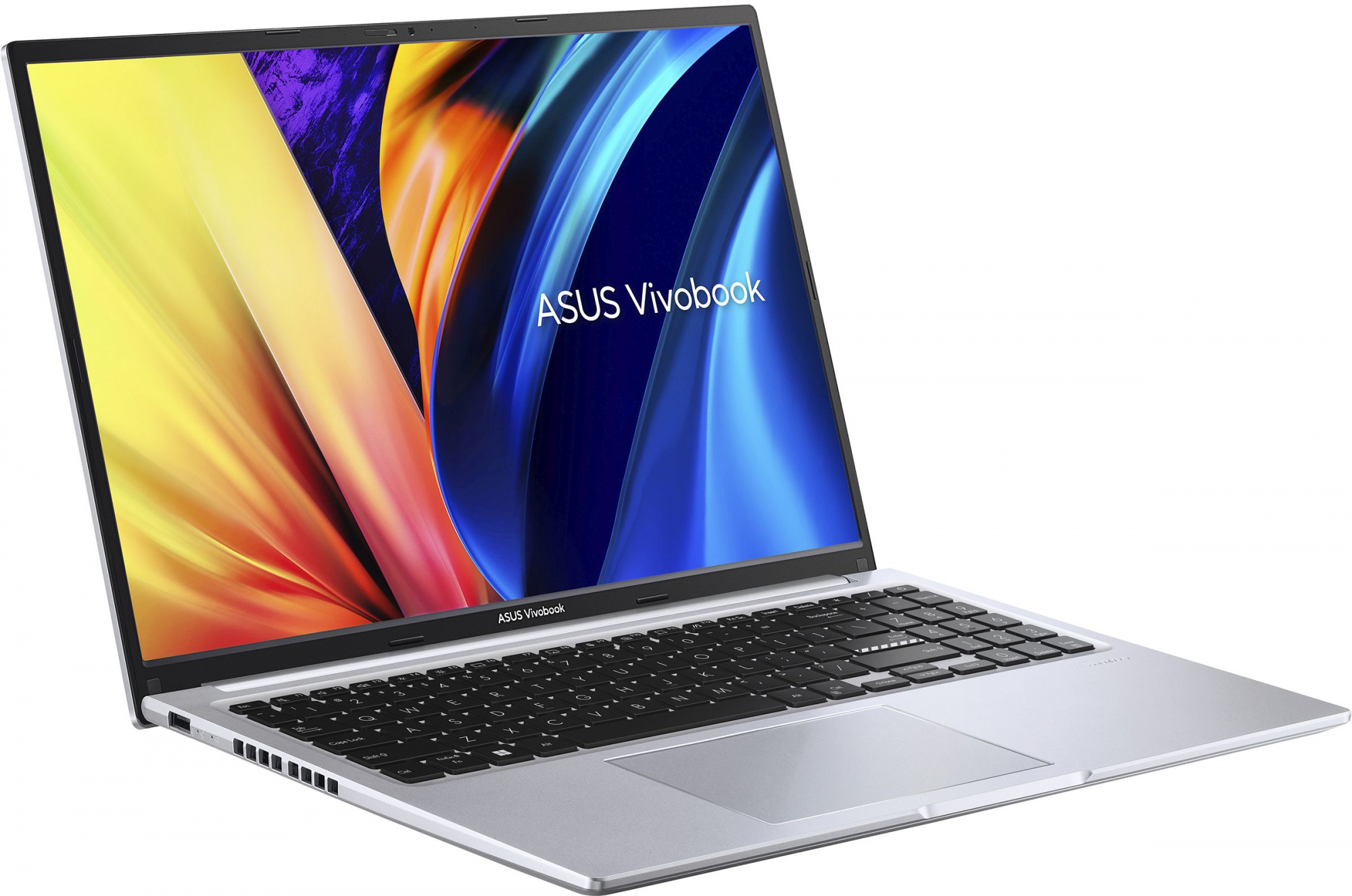 Ноутбук Asus VivoBook 16 X1605ZA-MB364 Core i3 1215U 8Gb SSD512Gb Intel UHD Graphics 16" IPS WUXGA (1920x1200) noOS silver WiFi BT Cam (90NB0ZA2-M00KB0) — фото 7