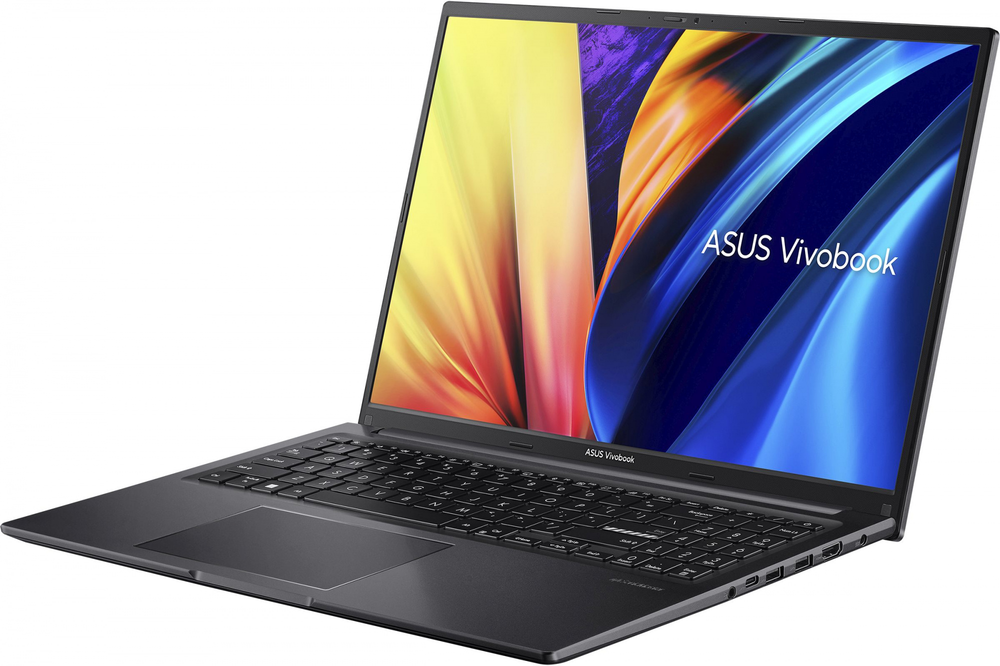 Ноутбук Asus VivoBook 16 X1605ZA-MB321 Core i3 1215U 8Gb SSD512Gb Intel UHD Graphics 16" IPS WUXGA (1920x1200) noOS black WiFi BT Cam (90NB0ZA3-M00K80) — фото 5