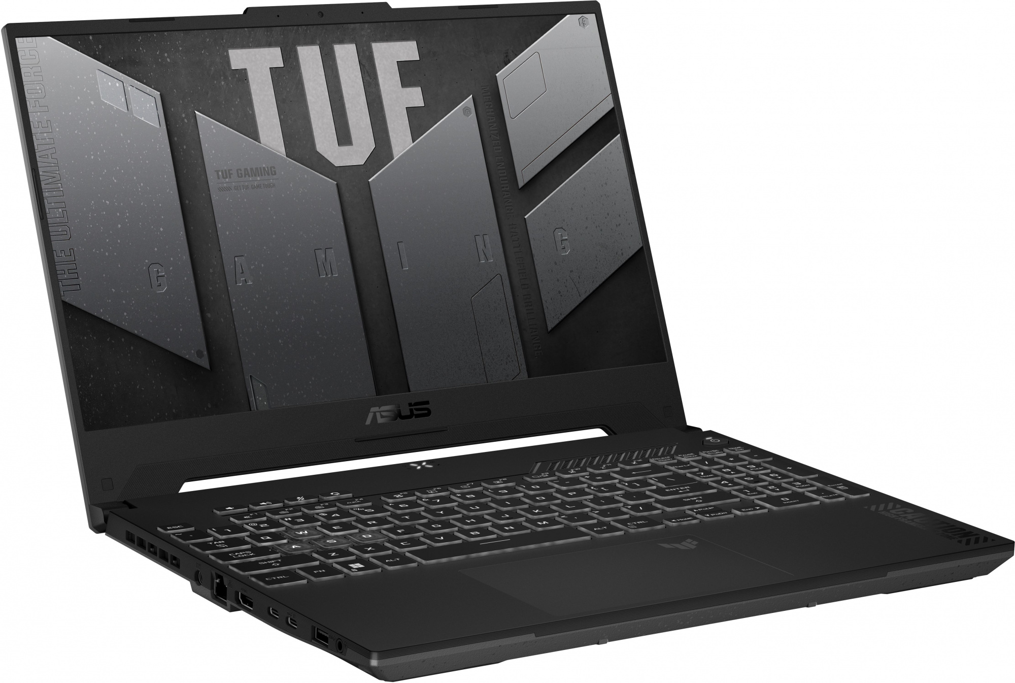 Ноутбук Asus TUF Gaming F15 FX507ZV4-LP047 Core i7 12700H 16Gb SSD1Tb NVIDIA GeForce RTX4060 8Gb 15.6" IPS FHD (1920x1080) noOS grey WiFi BT Cam (90NR0FA7-M005K0) — фото 4