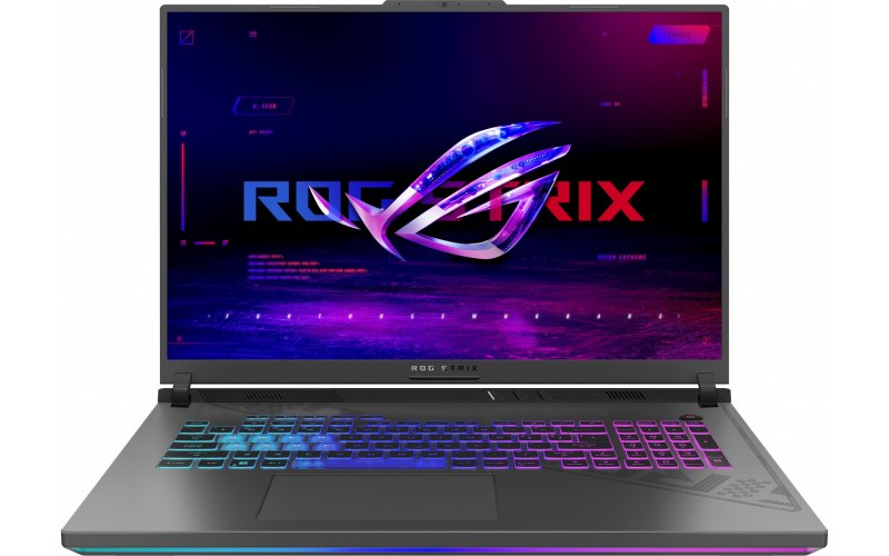 Ноутбук Asus ROG Strix G814JI-N6062 Core i9 13980HX 16Gb SSD1Tb NVIDIA GeForce RTX4070 8Gb 18" IPS WQXGA (2560x1600) noOS grey WiFi BT Cam (90NR0D01-M002U0)
