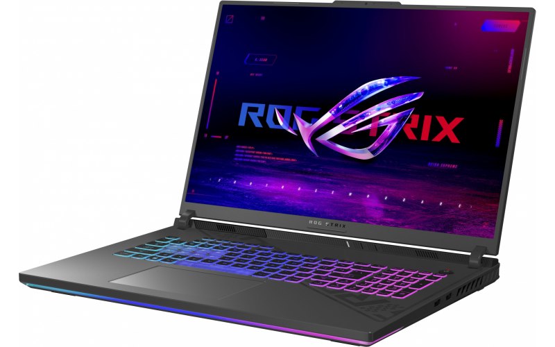 Ноутбук Asus ROG Strix G814JI-N6062 Core i9 13980HX 16Gb SSD1Tb NVIDIA GeForce RTX4070 8Gb 18" IPS WQXGA (2560x1600) noOS grey WiFi BT Cam (90NR0D01-M002U0) — фото 2