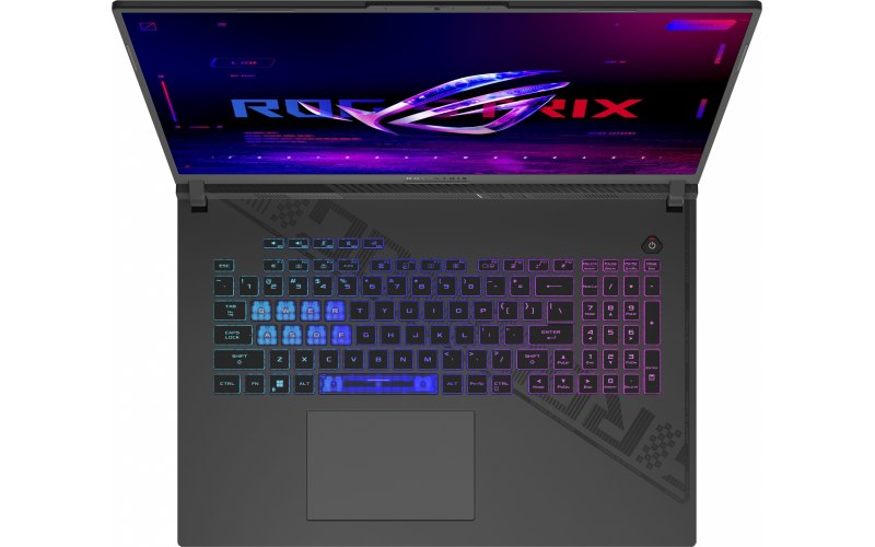Ноутбук Asus ROG Strix G814JI-N6062 Core i9 13980HX 16Gb SSD1Tb NVIDIA GeForce RTX4070 8Gb 18" IPS WQXGA (2560x1600) noOS grey WiFi BT Cam (90NR0D01-M002U0) — фото 3