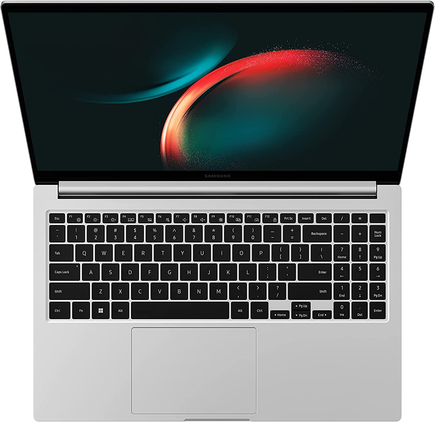Ноутбук Samsung Galaxy Book 3 NP754 Core i5 1340P 16Gb SSD512Gb Intel Iris Xe graphics 15.6" IPS FHD (1920x1080) Windows 11 Professional silver WiFi BT Cam (NP754XFG-KB2US) — фото 3