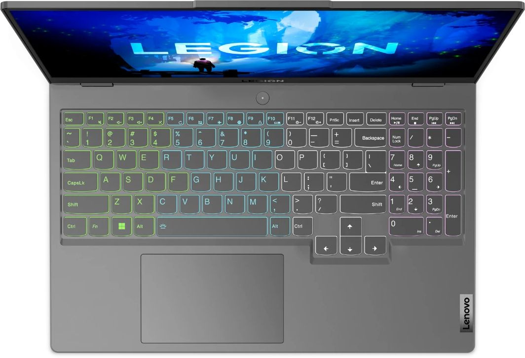 Ноутбук Lenovo Legion 5 15IAH7H Core i5 12500H 8Gb SSD256Gb NVIDIA GeForce RTX 3050 Ti 4Gb 15.6" IPS FHD (1920x1080) noOS grey WiFi BT Cam (82RC002WRK)