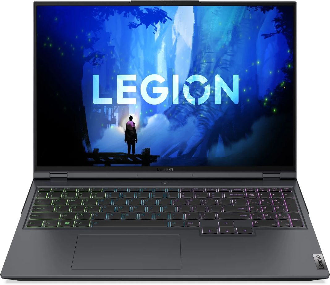 Ноутбук Lenovo Legion 5 Pro 16IAH7H Core i5 12500H 16Gb SSD512Gb NVIDIA GeForce RTX 3060 6Gb 16" IPS WUXGA (1920x1200) noOS grey WiFi BT Cam (82RF00GPRK)