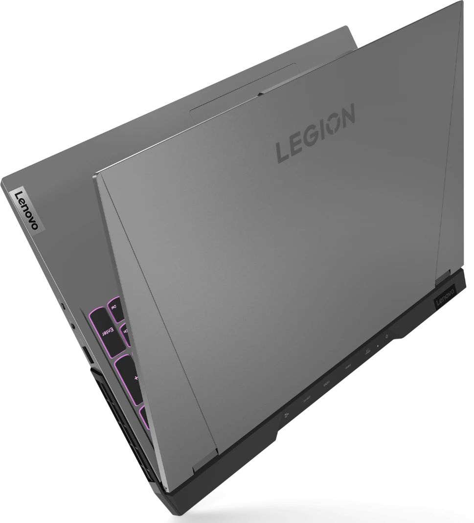 Ноутбук Lenovo Legion 5 Pro 16IAH7H Core i5 12500H 16Gb SSD512Gb NVIDIA GeForce RTX 3060 6Gb 16" IPS WUXGA (1920x1200) noOS grey WiFi BT Cam (82RF00GPRK) — фото 6