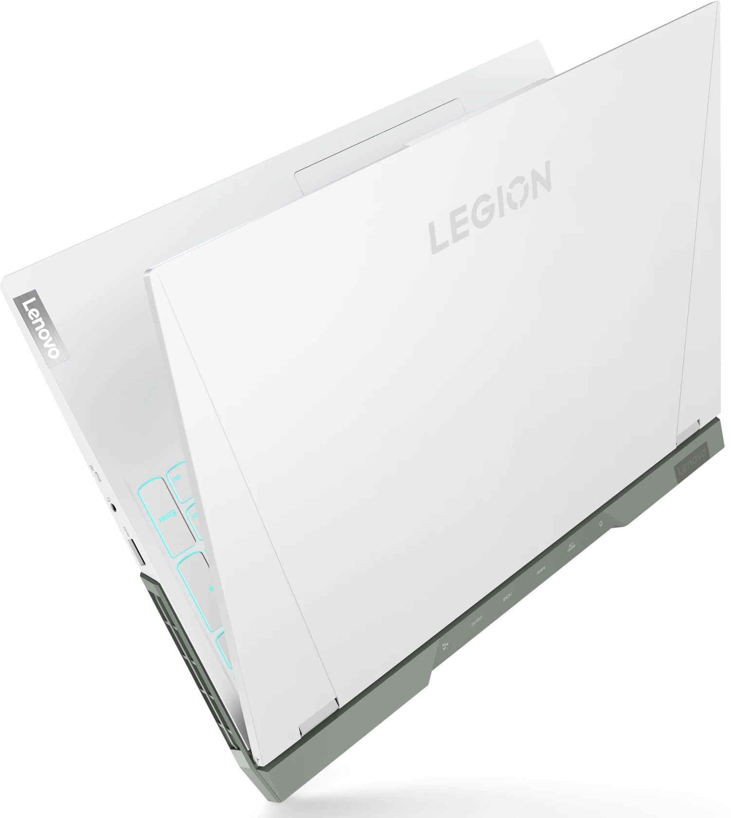 Ноутбук Lenovo Legion 5 Pro 16ARH7H Ryzen 5 6600H 16Gb SSD1Tb NVIDIA GeForce RTX 3060 6Gb 16" IPS WUXGA (1920x1200) noOS white WiFi BT Cam (82RG000VRK) — фото 6