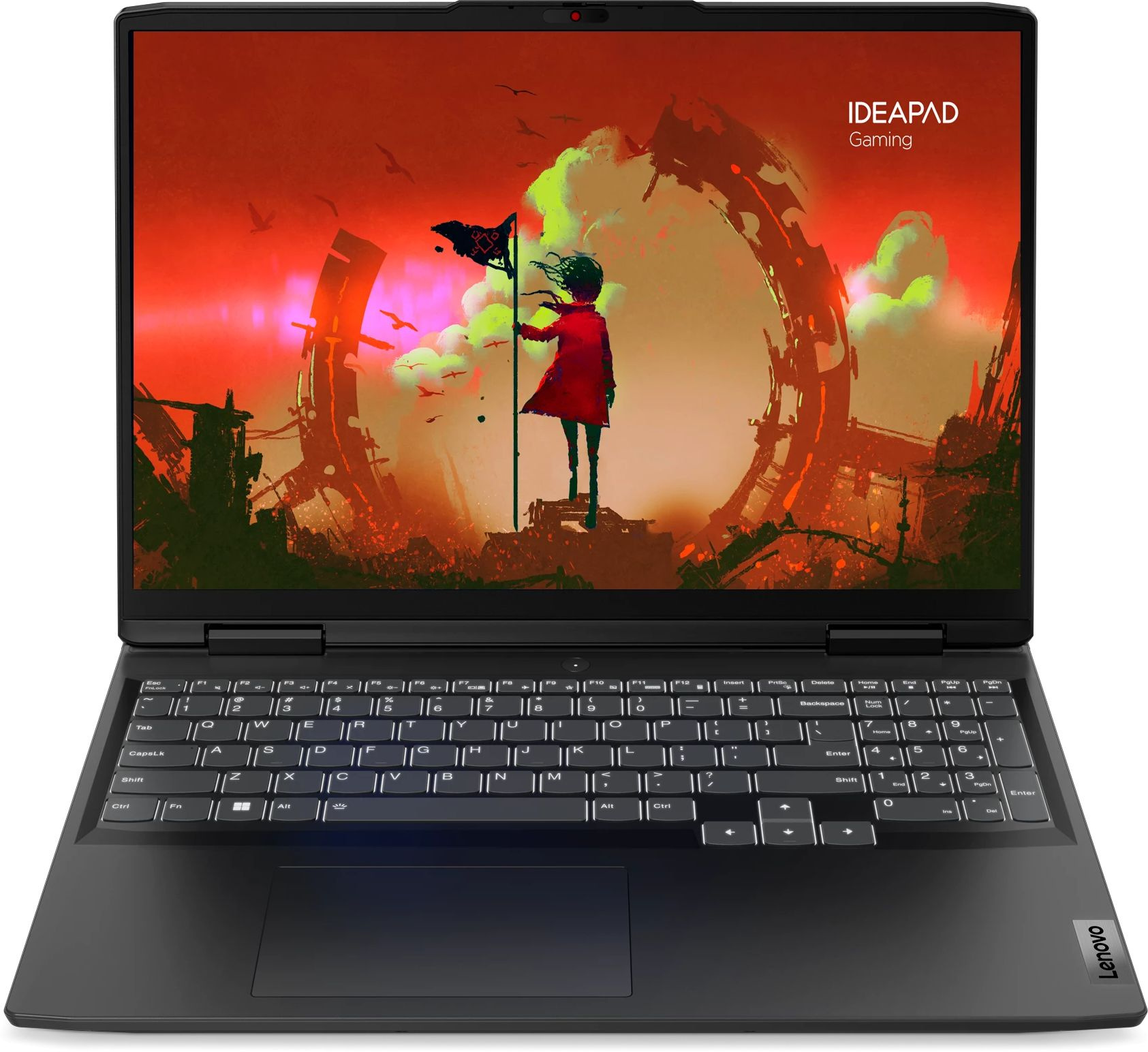 Ноутбук Lenovo IP Gaming 3 16ARH7 Ryzen 7 6800H 16Gb SSD512Gb NVIDIA GeForce RTX 3050 Ti 4Gb 16" IPS WUXGA (1920x1200) noOS grey WiFi BT Cam (82SC0046RK) — фото 7