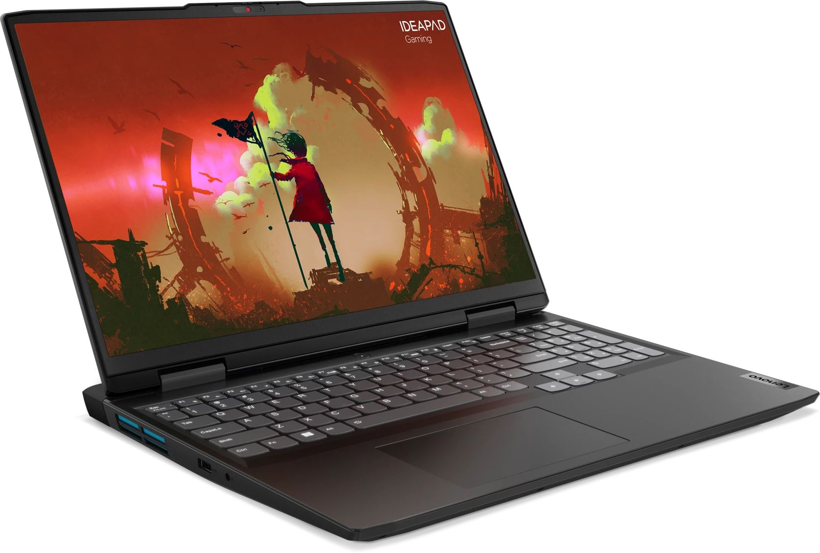 Ноутбук Lenovo IP Gaming 3 16ARH7 Ryzen 7 6800H 16Gb SSD512Gb NVIDIA GeForce RTX 3050 Ti 4Gb 16" IPS WUXGA (1920x1200) noOS grey WiFi BT Cam (82SC0046RK)