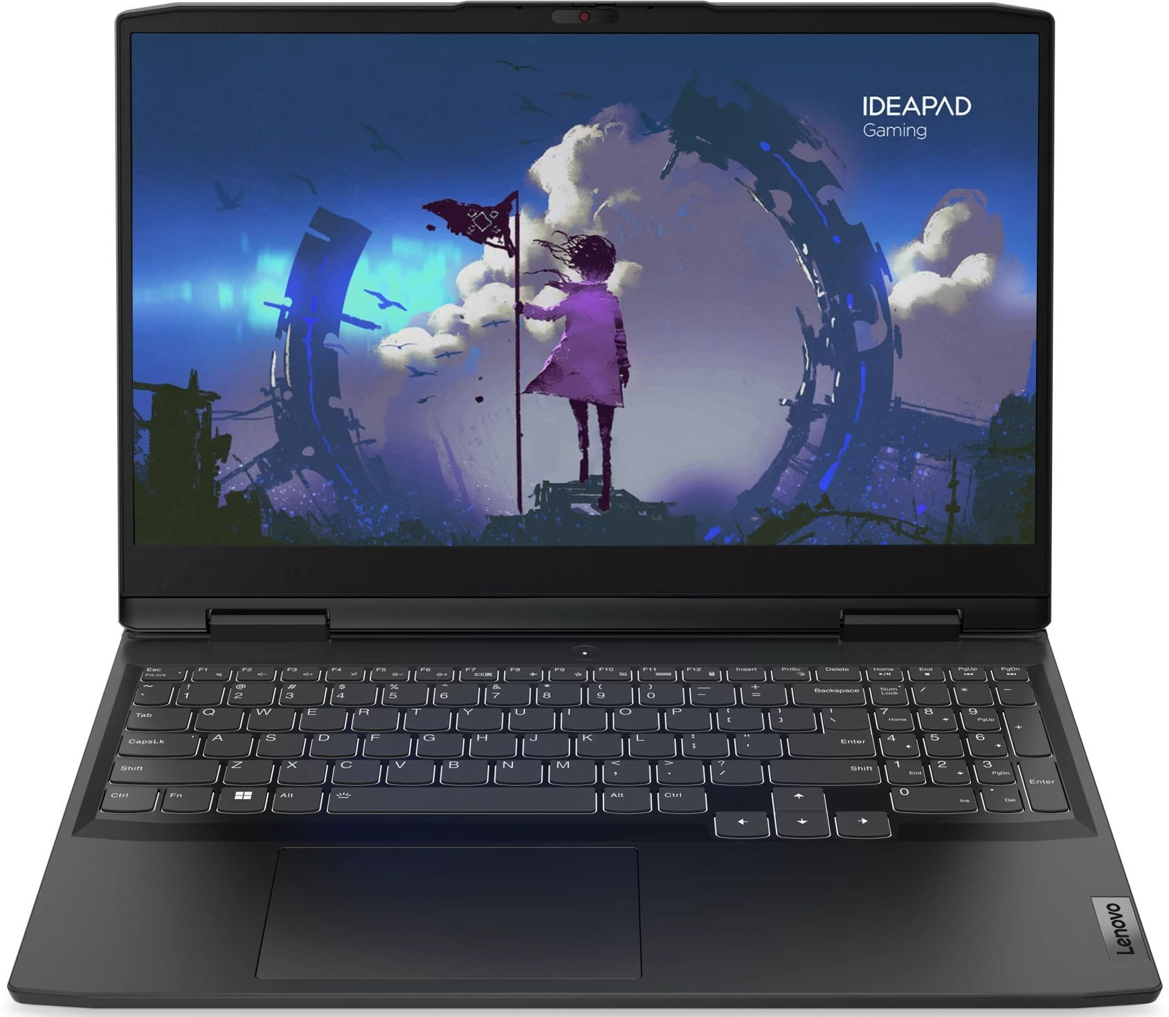 Ноутбук Lenovo IP Gaming 3 15IAH7 Core i5 12450H 8Gb SSD512Gb NVIDIA GeForce RTX 3050 4Gb 15.6" IPS FHD (1920x1080) noOS grey WiFi BT Cam (82S900KWRK) — фото 8