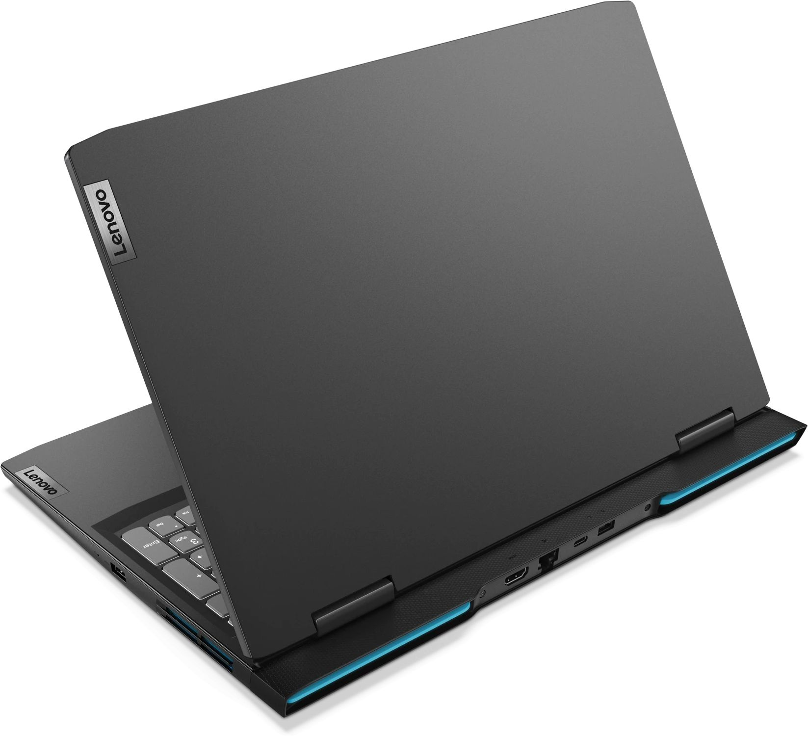 Ноутбук Lenovo IP Gaming 3 15IAH7 Core i5 12450H 8Gb SSD512Gb NVIDIA GeForce RTX 3050 4Gb 15.6" IPS FHD (1920x1080) noOS grey WiFi BT Cam (82S900KWRK) — фото 3