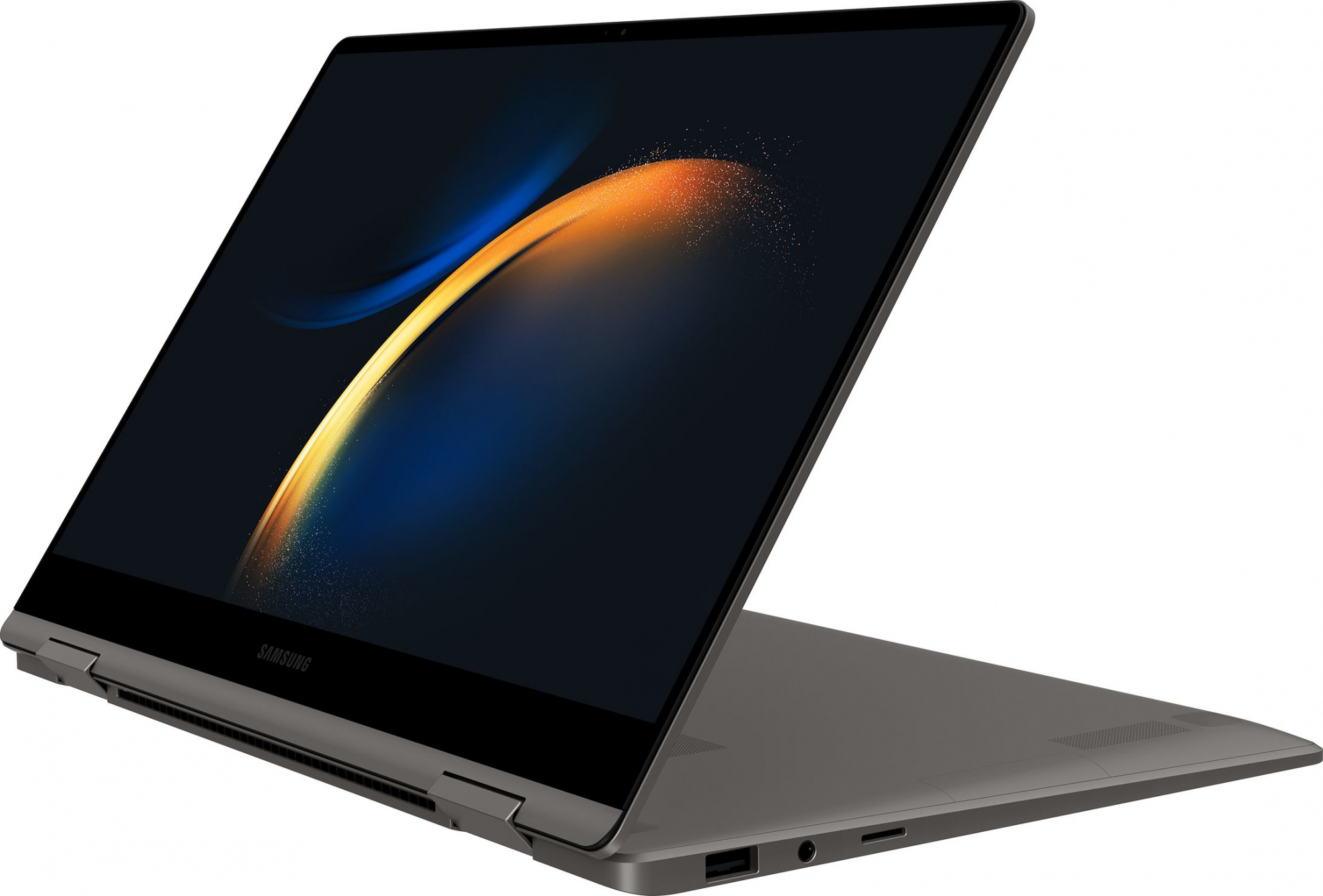 Ноутбук Samsung Galaxy book 3 360 NP730 Core i7 1355U 16Gb SSD1Tb Intel Iris Xe graphics 13.3" AMOLED Touch FHD (1920x1080) Windows 11 Home Single Language dk.grey WiFi BT Cam (NP730QFG-KA3IN) — фото 17