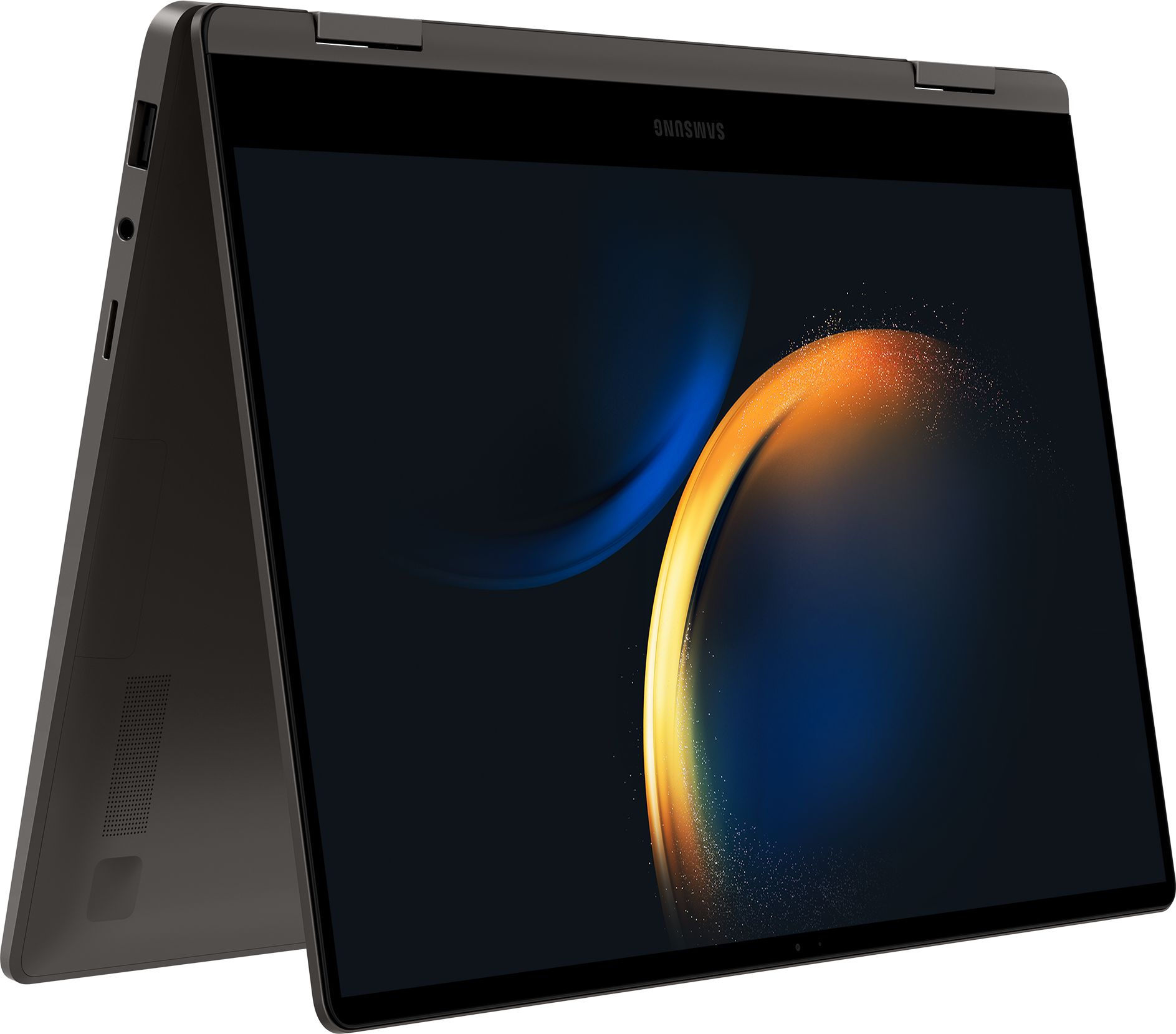 Ноутбук Samsung Galaxy book 3 360 NP730 Core i5 1335U 16Gb SSD512Gb Intel Iris Xe graphics 13.3" AMOLED Touch FHD (1920x1080) Windows 11 Home Single Language dk.grey WiFi BT Cam (NP730QFG-KA2IN) — фото 19
