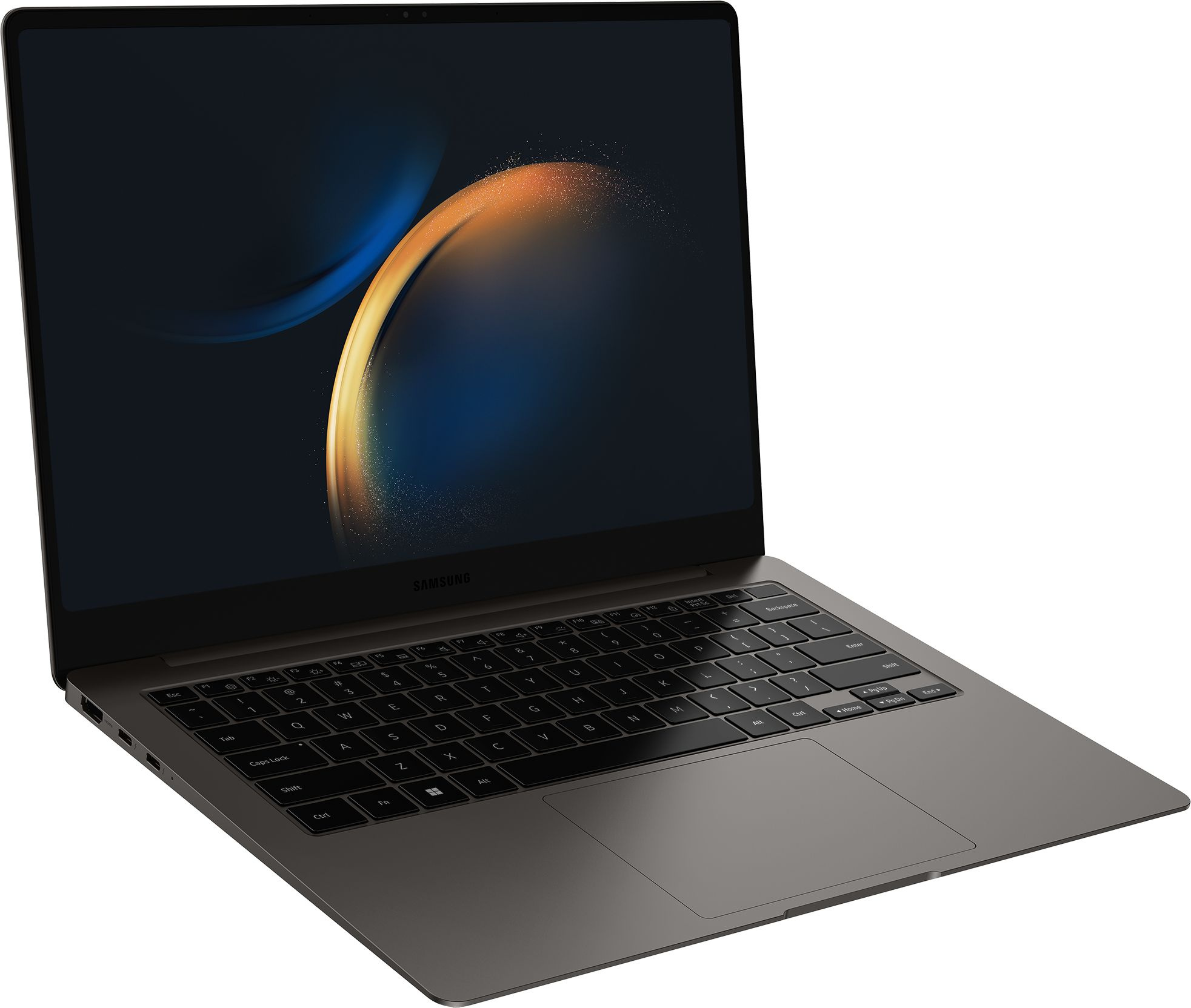 Ноутбук Samsung Galaxy Book 3 Pro NP940 Core i5 1340P 16Gb SSD512Gb Intel Iris Xe graphics 14" AMOLED 3K (2880x1800) Windows 11 Home Single Language dk.grey WiFi BT Cam (NP940XFG-KC1IN) — фото 11