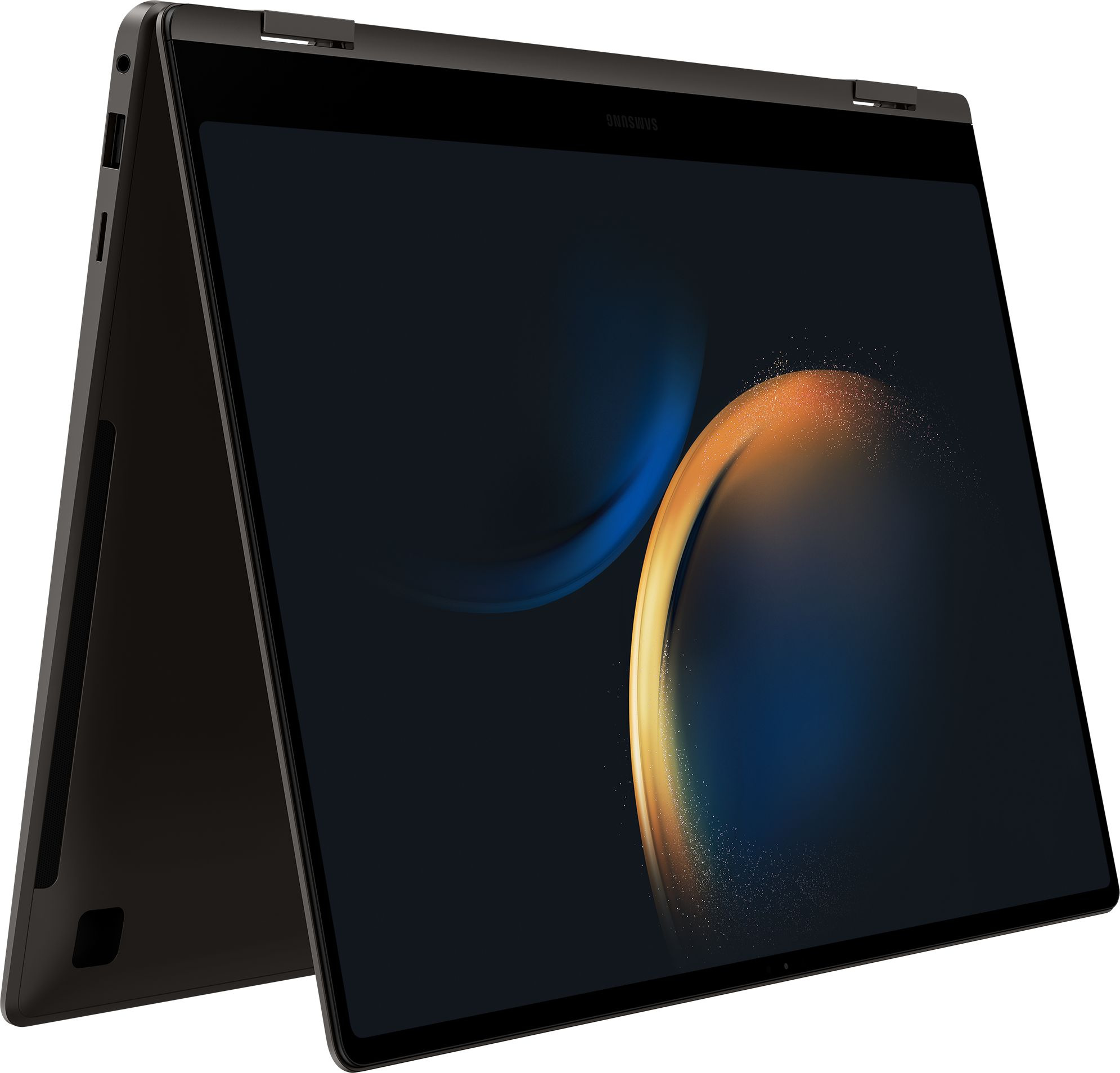 Ноутбук Samsung Galaxy Book 3 Pro 360 NP960 Core i7 1360P 16Gb SSD1Tb Intel Iris Xe graphics 16" AMOLED Touch 3K (2880x1800) Windows 11 Home Single Language dk.grey WiFi BT Cam (NP960QFG-KA3IN) — фото 6