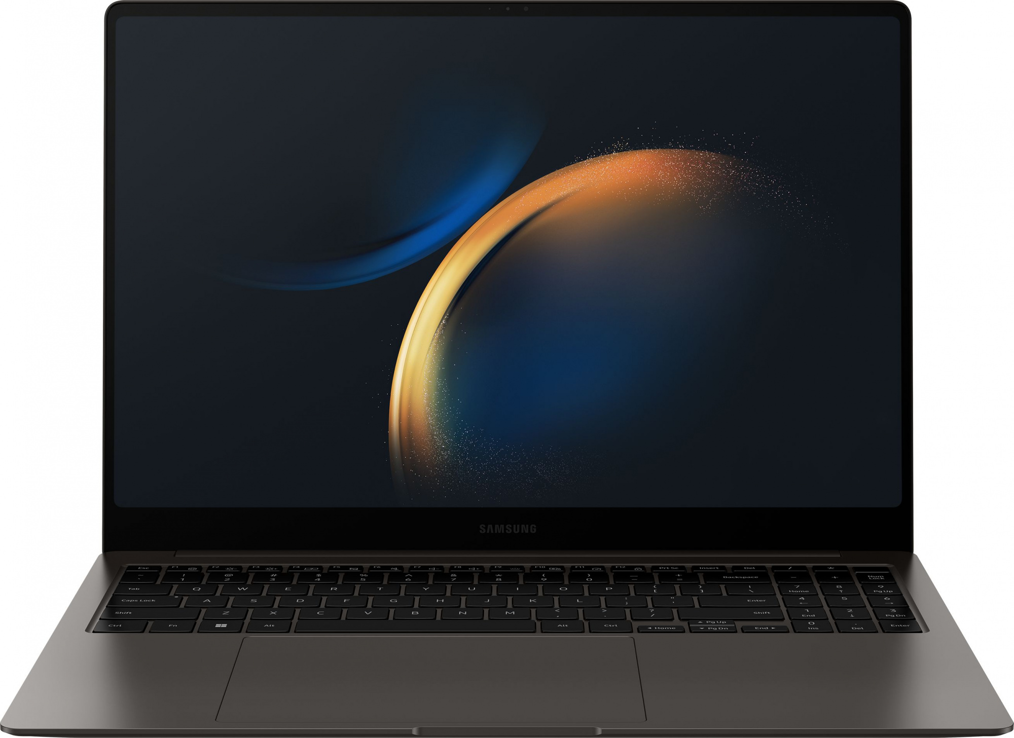 Ноутбук Samsung Galaxy Book 3 Pro NP960 Core i7 1360P 16Gb SSD1Tb Intel Iris Xe graphics 16" AMOLED 3K (2880x1800) Windows 11 Home Single Language dk.grey WiFi BT Cam (NP960XFG-KC2IN) — фото 2