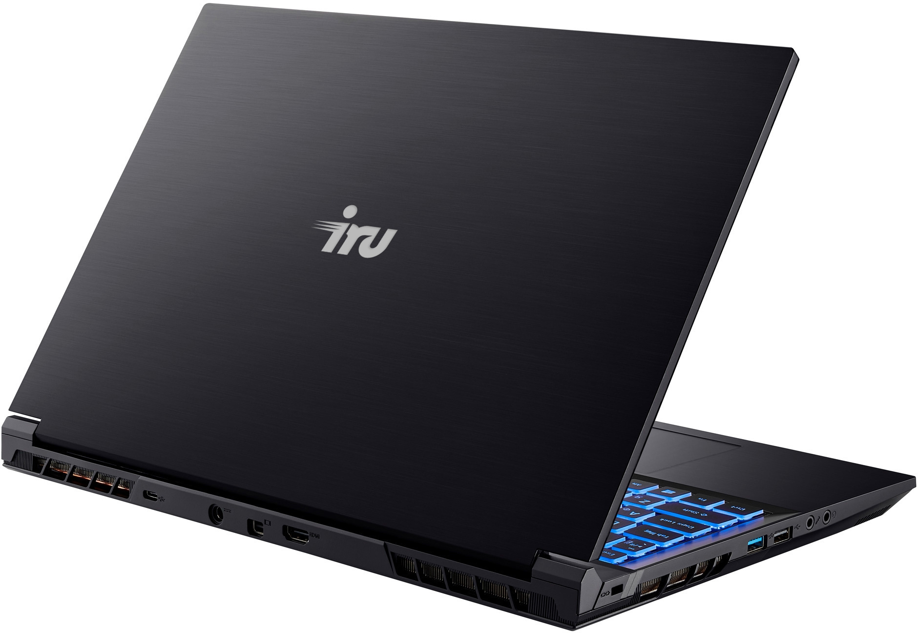 Ноутбук IRU Калибр 15ALC Core i5 12500H 16Gb SSD512Gb NVIDIA GeForce RTX 3050 4Gb 15.6" IPS FHD (1920x1080) Free DOS black WiFi BT Cam 3465mAh (1930300) — фото 3