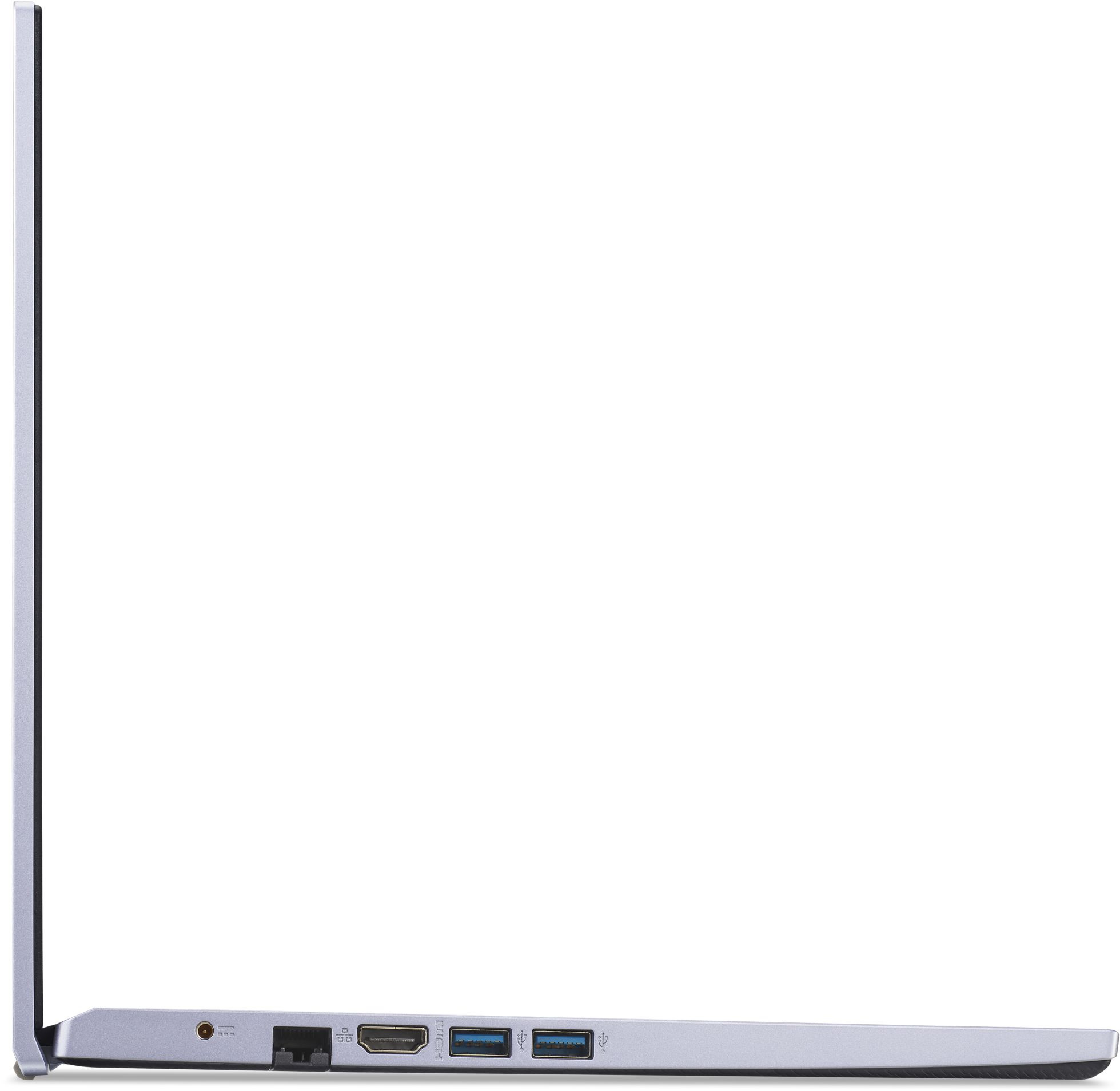 Ноутбук Acer Aspire 3 A315-59-34C8 Core i3 1215U 8Gb SSD512Gb Intel UHD Graphics 15.6" IPS FHD (1920x1080) Eshell violet WiFi BT Cam (NX.K6VER.002) — фото 7