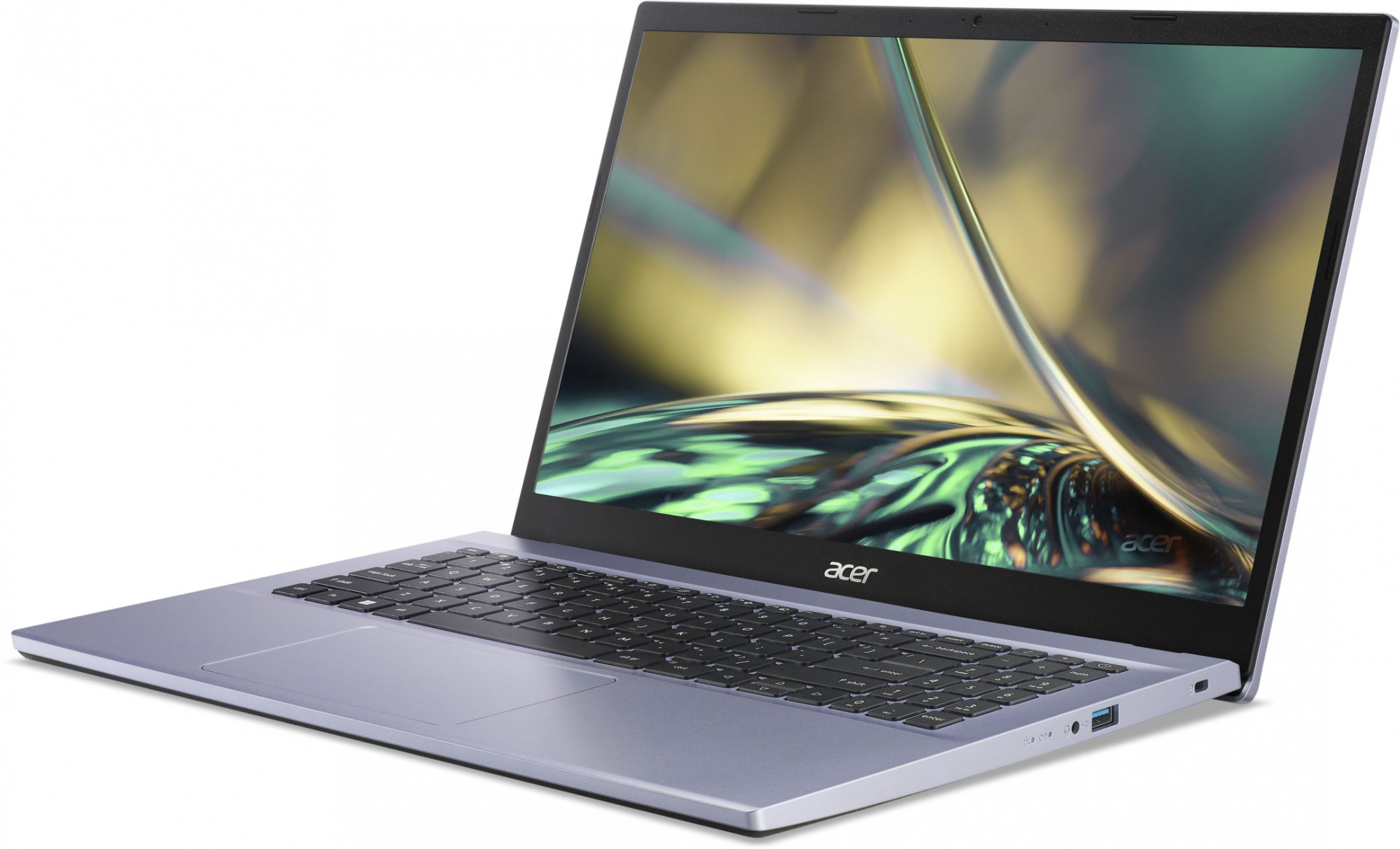 Ноутбук Acer Aspire 3 A315-59-534T Core i5 1235U 8Gb SSD512Gb Intel UHD Graphics 15.6" IPS FHD (1920x1080) Eshell violet WiFi BT Cam (NX.K6VER.004) — фото 3