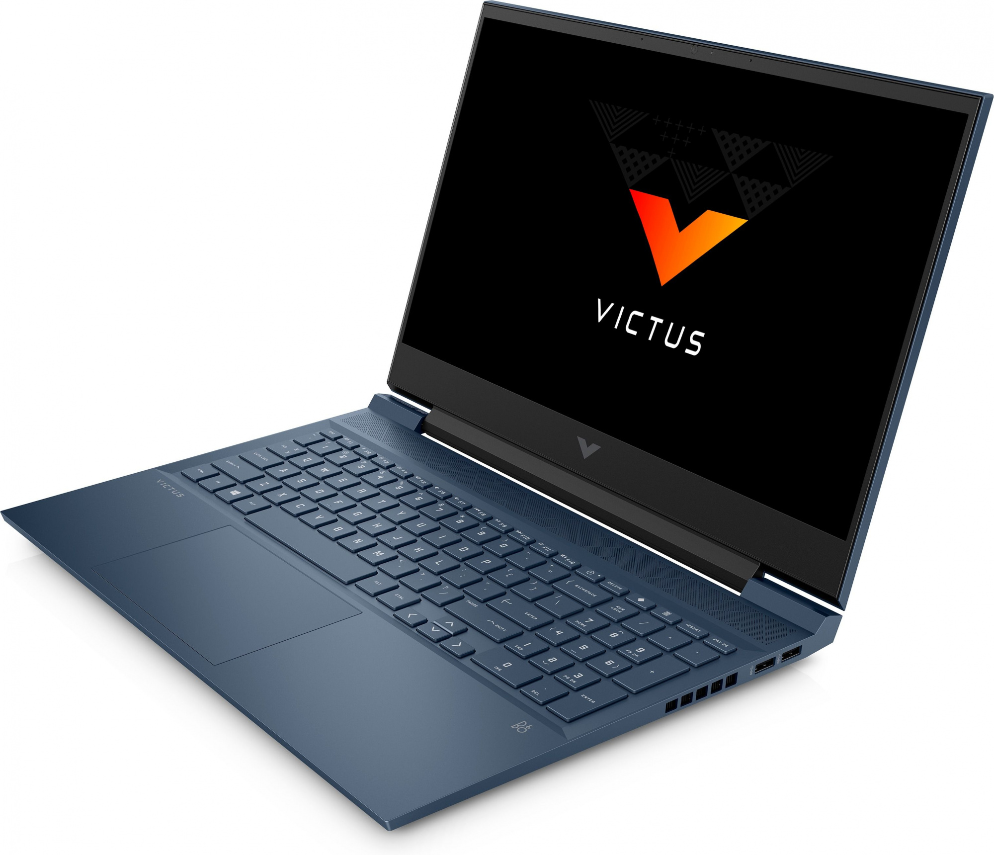 Ноутбук HP Victus 16-e0164nw Ryzen 5 5600U 16Gb SSD512Gb NVIDIA GeForce RTX 3050 4Gb 16.1" IPS IPS FHD (1920x1080) noOS blue WiFi BT Cam (4H3Z2EA)