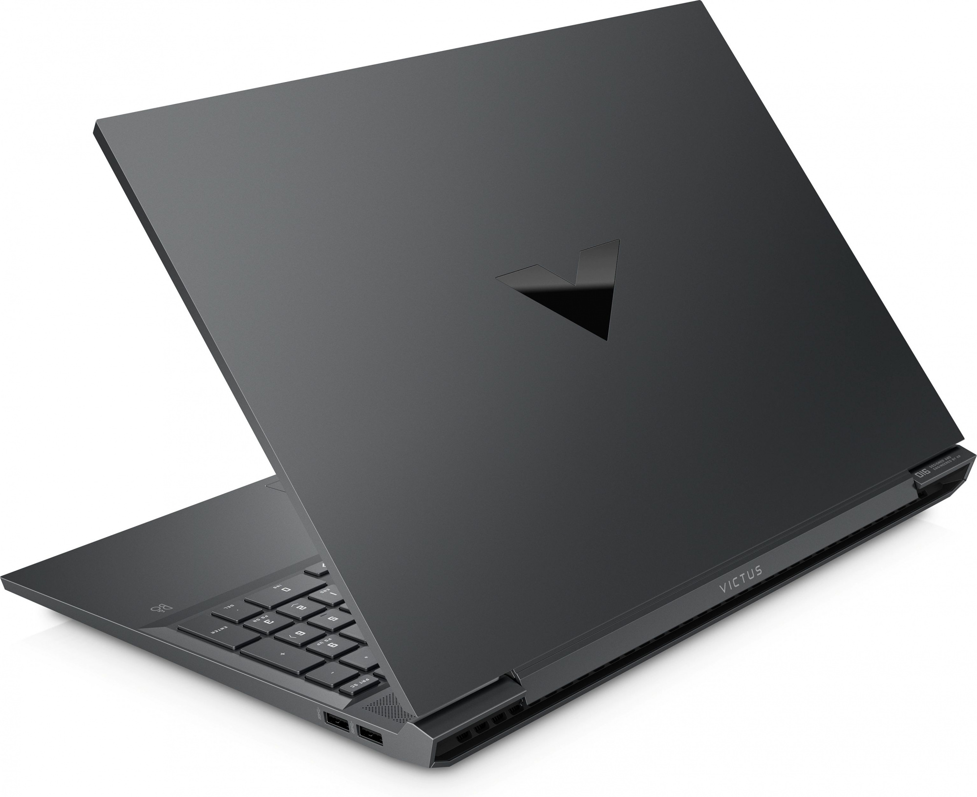 Ноутбук HP Victus 16-e0304nw Ryzen 5 5600H 16Gb SSD512Gb NVIDIA GeForce RTX 3050 4Gb 16.1" IPS IPS FHD (1920x1080) noOS dk.silver WiFi BT Cam (4H3L6EA) — фото 3