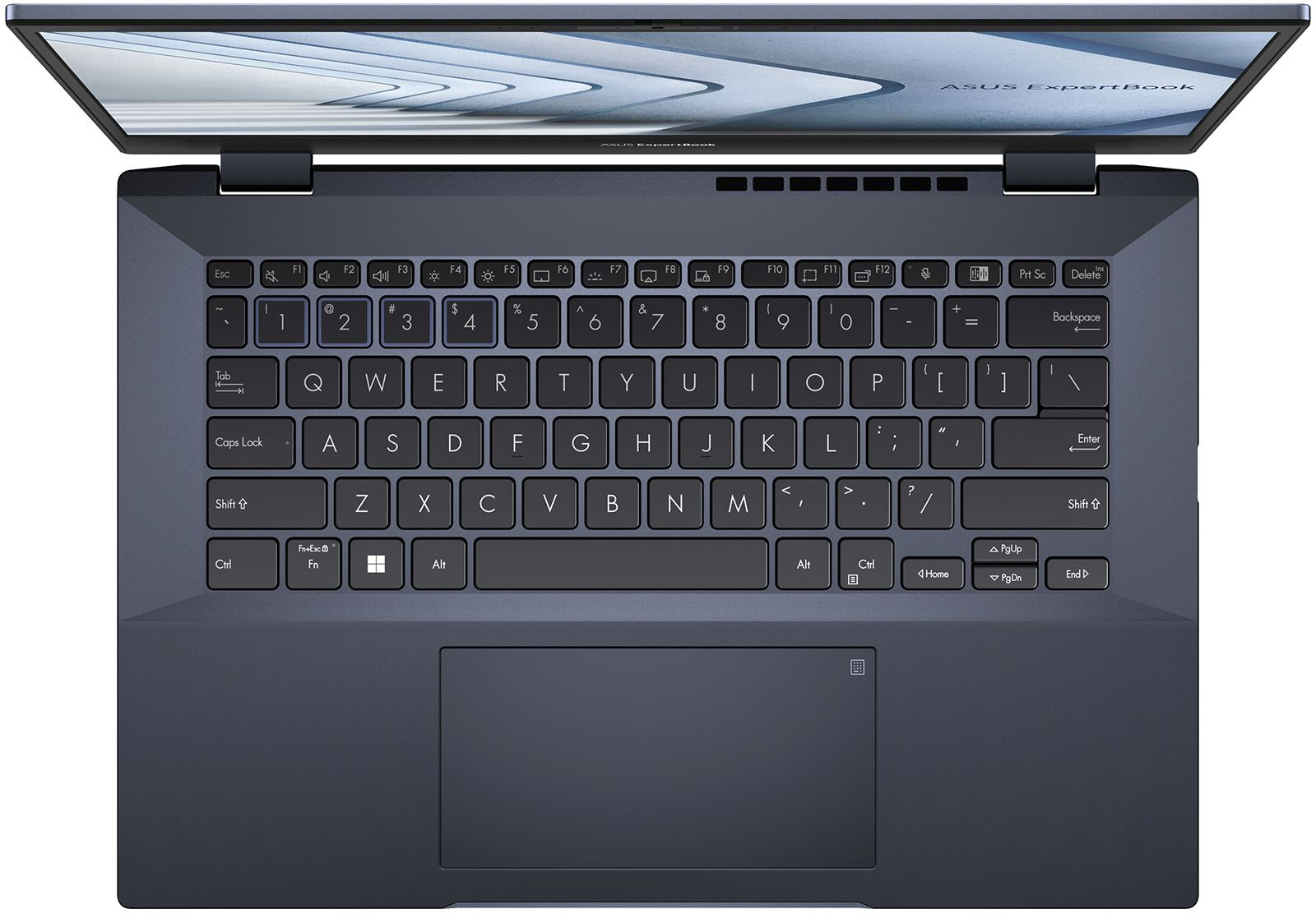 Ноутбук Asus ExpertBook B5 B5402CBA-KI0647 Core i7 1260P 16Gb SSD1Tb Intel Iris Xe graphics 14" IPS FHD (1920x1080) noOS black WiFi BT Cam (90NX05M1-M00TJ0) — фото 7