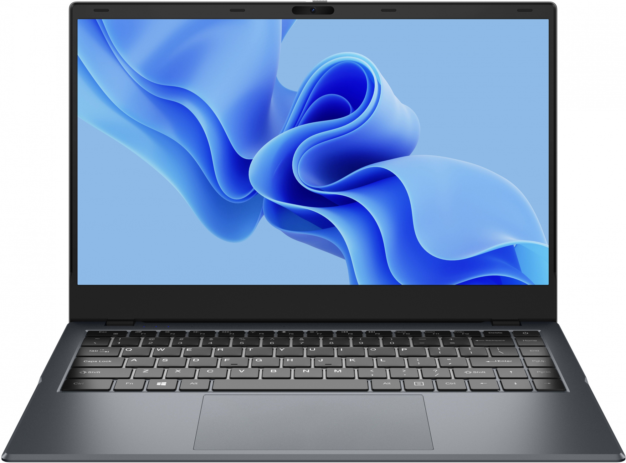 Ноутбук Chuwi GemiBook Xpro Celeron N100 8Gb SSD256Gb Intel UHD Graphics 14.1" IPS FHD (1920x1080) Windows 11 Home grey WiFi BT Cam 5000mAh — фото 4