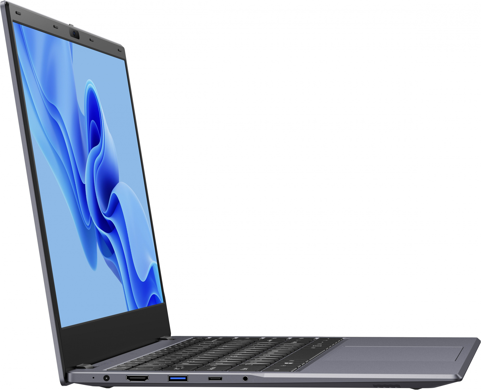 Ноутбук Chuwi GemiBook Xpro Celeron N100 8Gb SSD256Gb Intel UHD Graphics 14.1" IPS FHD (1920x1080) Windows 11 Home grey WiFi BT Cam 5000mAh — фото 8