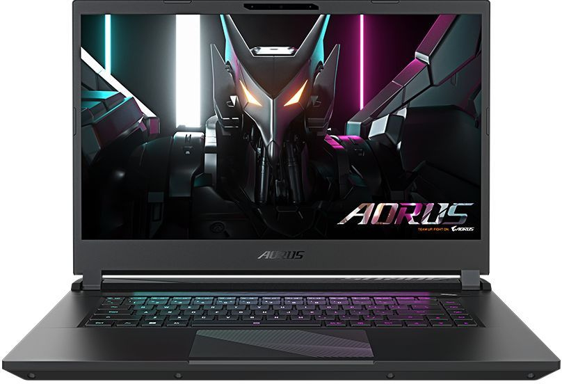 Ноутбук Gigabyte Aorus 15 Core i5 12500H 16Gb SSD512Gb NVIDIA GeForce RTX4060 8Gb 15.6" IPS FHD (1920x1080) Free DOS black WiFi BT Cam (9KF-E3KZ353SD)