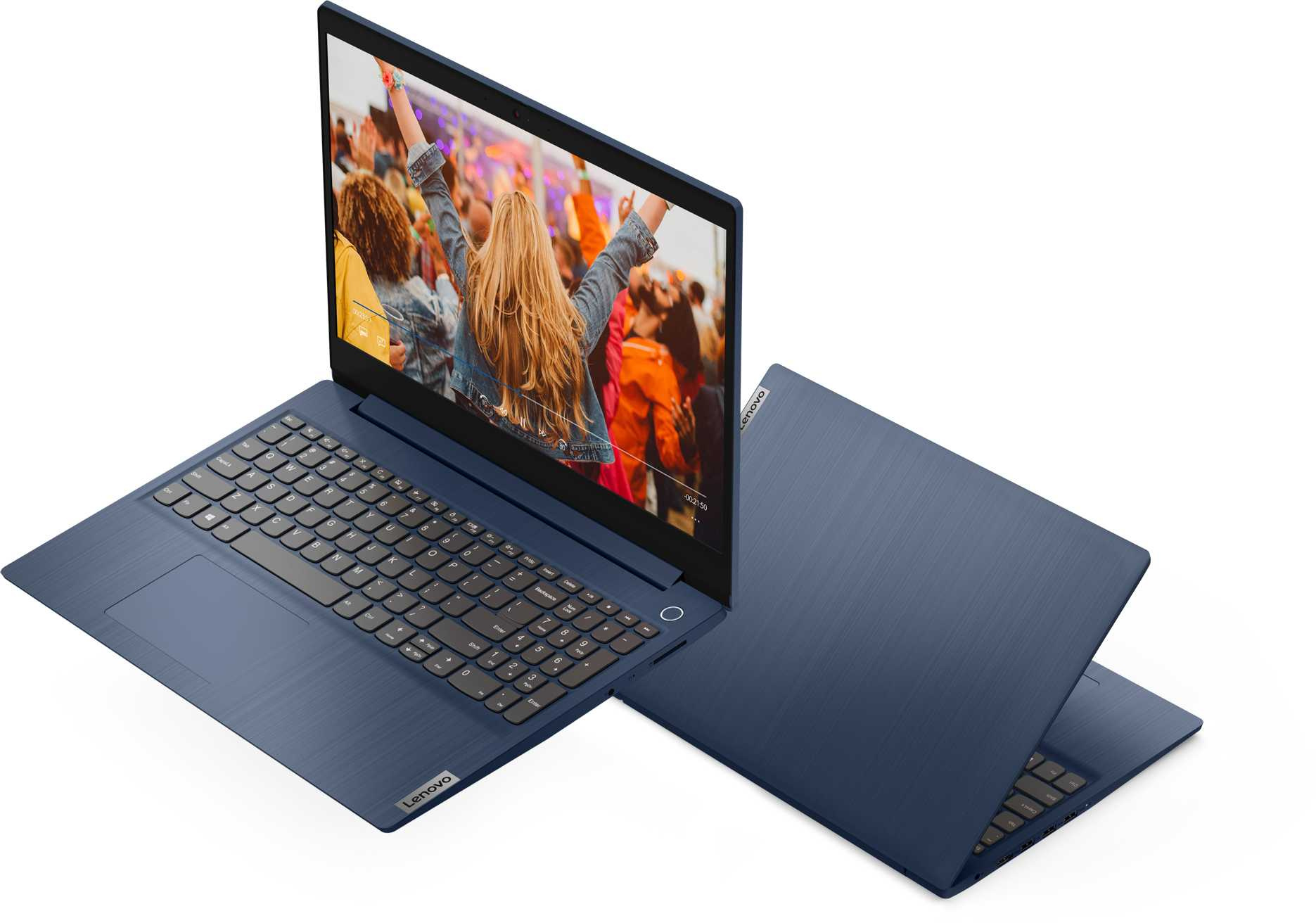 Ноутбук Lenovo IdeaPad 3 15ITL05 Core i3 1115G4 8Gb SSD256Gb Intel UHD Graphics 15.6" TN FHD (1920x1080) Windows 11 Home Single Language blue WiFi BT Cam (81X80057RU) — фото 8