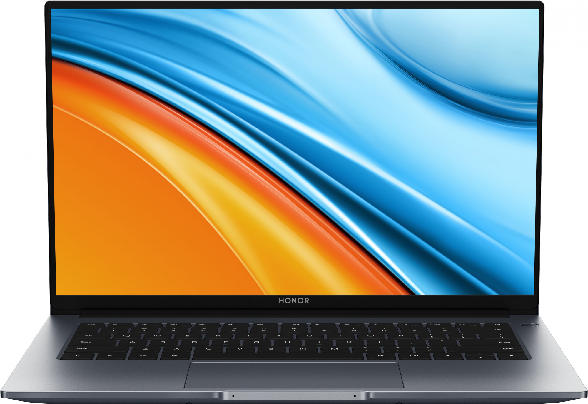 Ноутбук Honor MagicBook 14 Ryzen 5 5500U 8Gb SSD512Gb AMD Radeon 14" IPS FHD (1920x1080) Windows 11 Home grey WiFi BT Cam (5301AFLS) — фото 2
