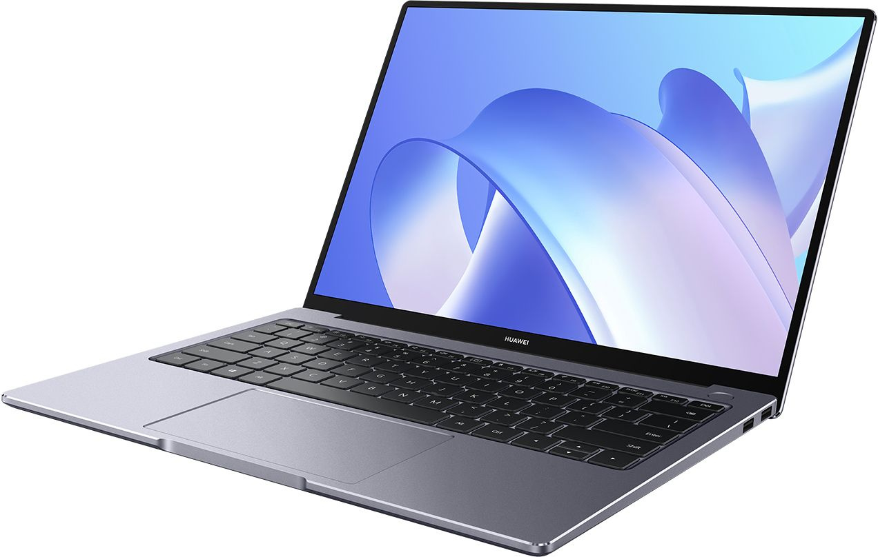 Ноутбук Huawei MateBook 14 KLVL-W76W Ryzen 7 5700U 16Gb SSD512Gb Intel UHD Graphics 14" IPS FHD (1920x1080) Windows 10 Home grey space WiFi BT Cam (53013PBV) — фото 10