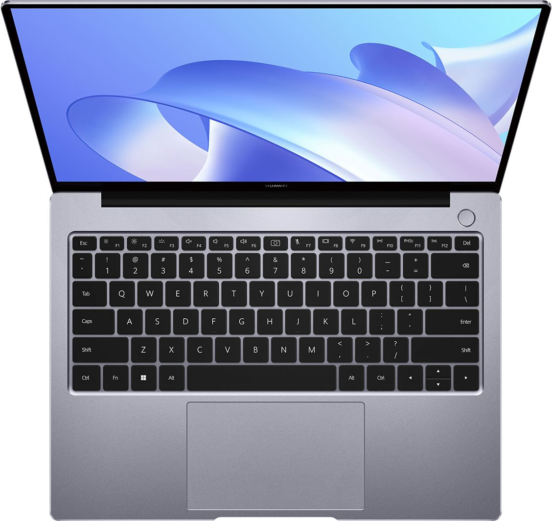 Ноутбук Huawei MateBook 14 KLVL-W76W Ryzen 7 5700U 16Gb SSD512Gb Intel UHD Graphics 14" IPS FHD (1920x1080) Windows 10 Home grey space WiFi BT Cam (53013PBV) — фото 4