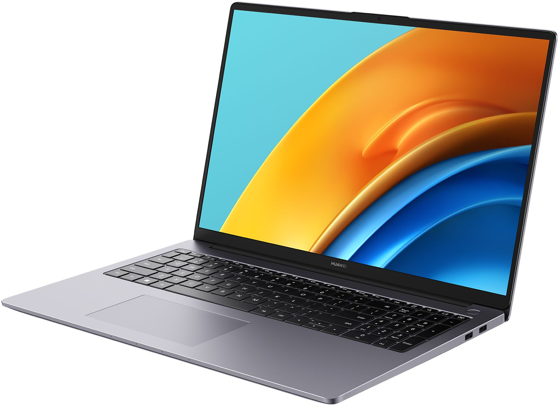 Ноутбук Huawei MateBook D 16 RolleG-W7611 Core i7 13700H 16Gb SSD1Tb Intel Iris Xe graphics 16" IPS WUXGA (1920x1200) Windows 11 Home grey WiFi BT Cam (53013RUE) — фото 7